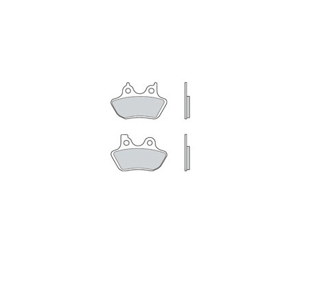 Brembo Bremsbeläge vorne/hinten für Harley Davidson 2000–2007 – OEM 44082-00D – organisch