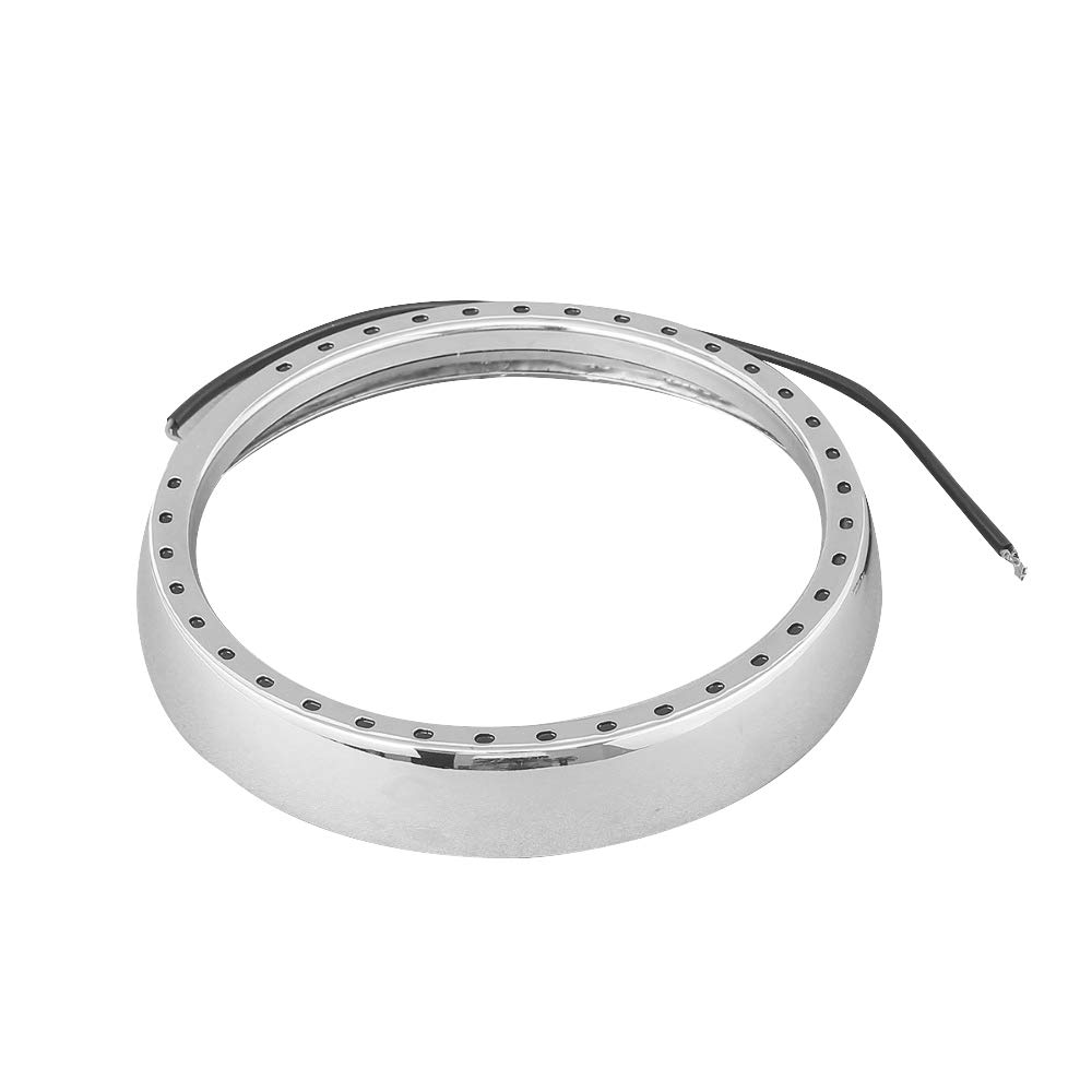 Lampenring 7" beleuchtet Headlight Trim Ring mit Licht – Legend Lives Forever für Touring, Electra Glide & Street Glide Lampenring 7" beleuchtet Headlight Trim Ring mit Licht – Legend Lives Forever für Touring, Electra Glide & Street Glide