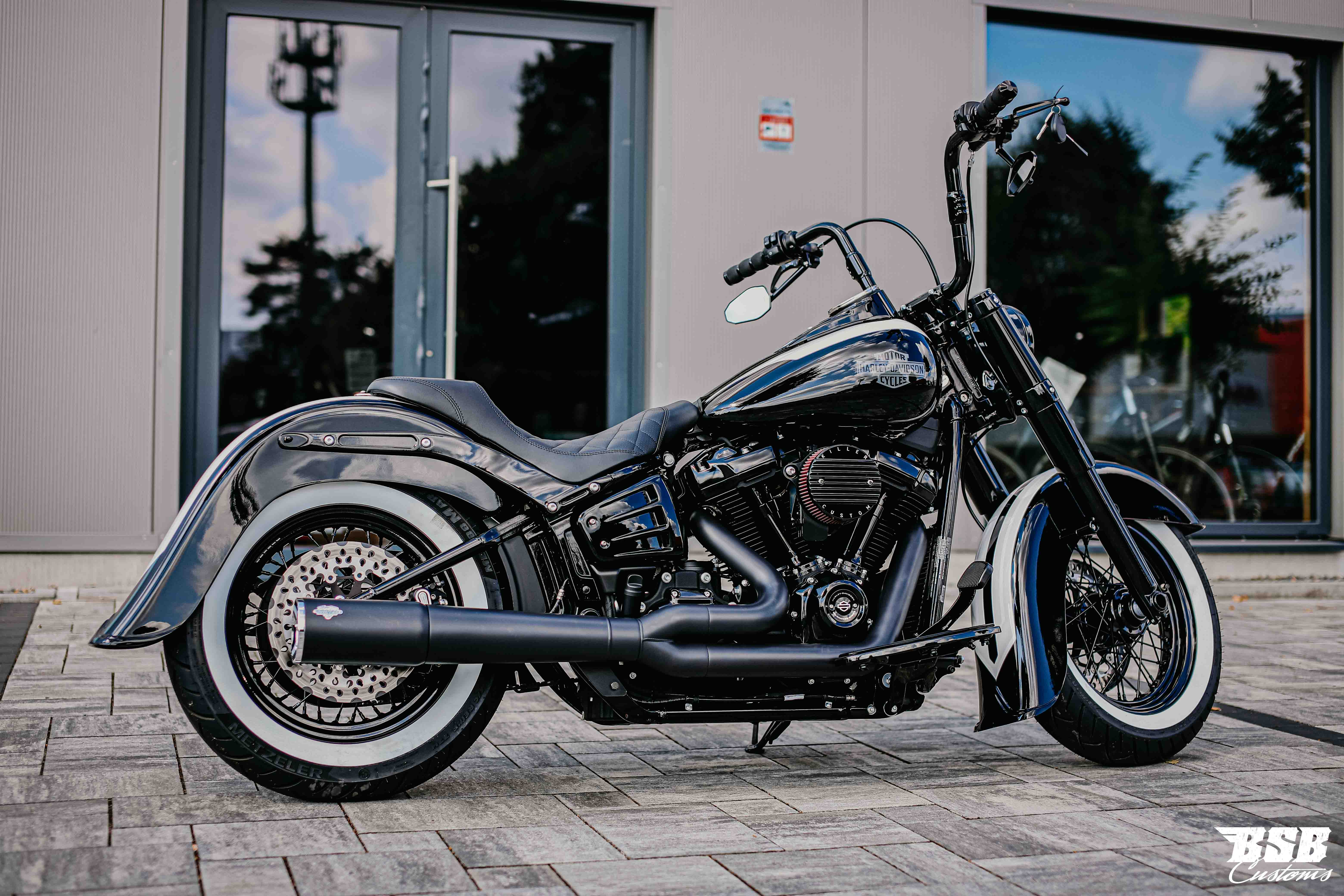 2021 Harley Davidson FLSL SLIM 107 CUI Chicano Umbau mit Jekill & Hyde Anlage ( bereits ab 300 EUR finanzieren*)