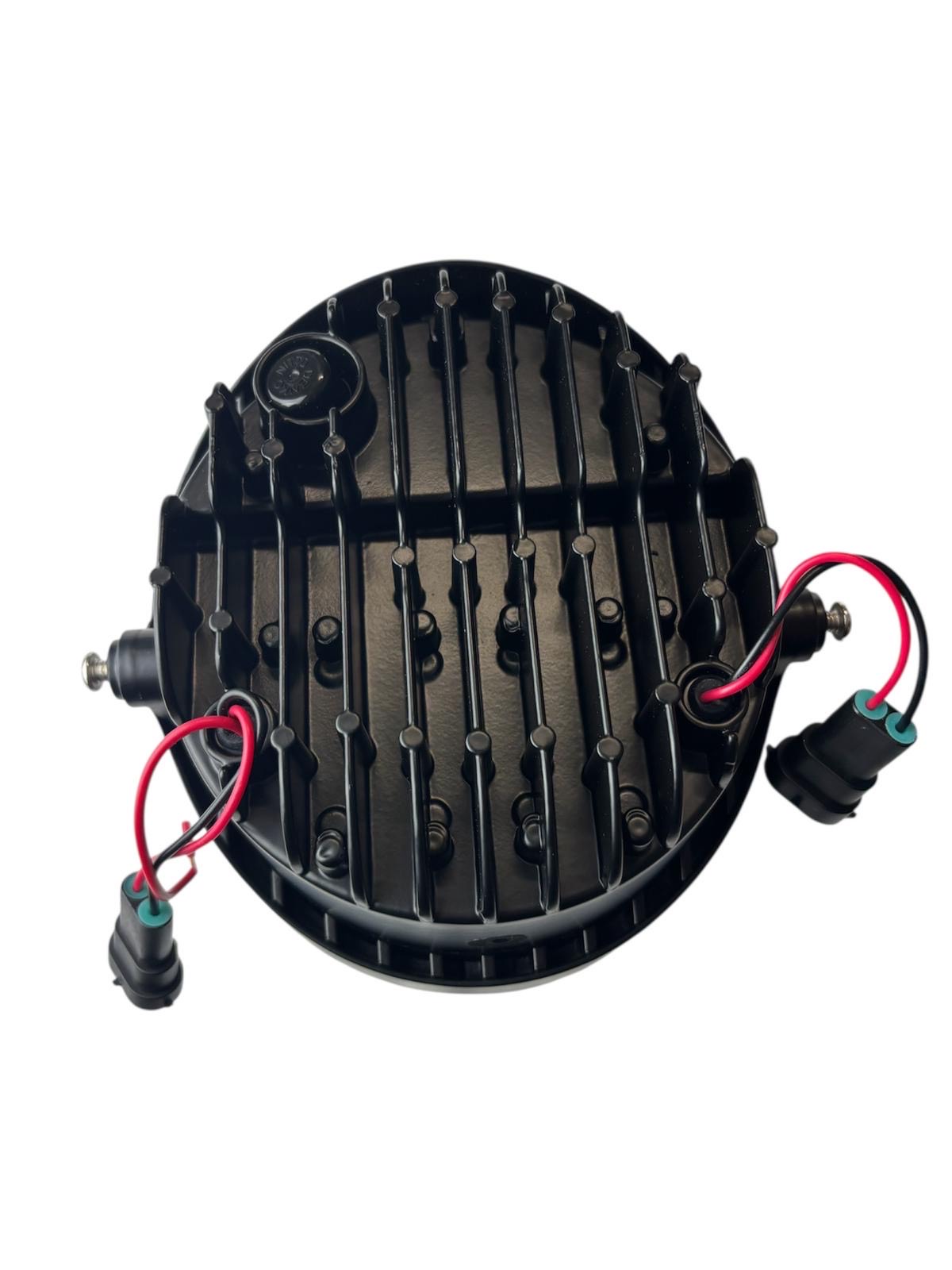 LED Scheinwerfer Chrom für Harley-Davidson V-Rod