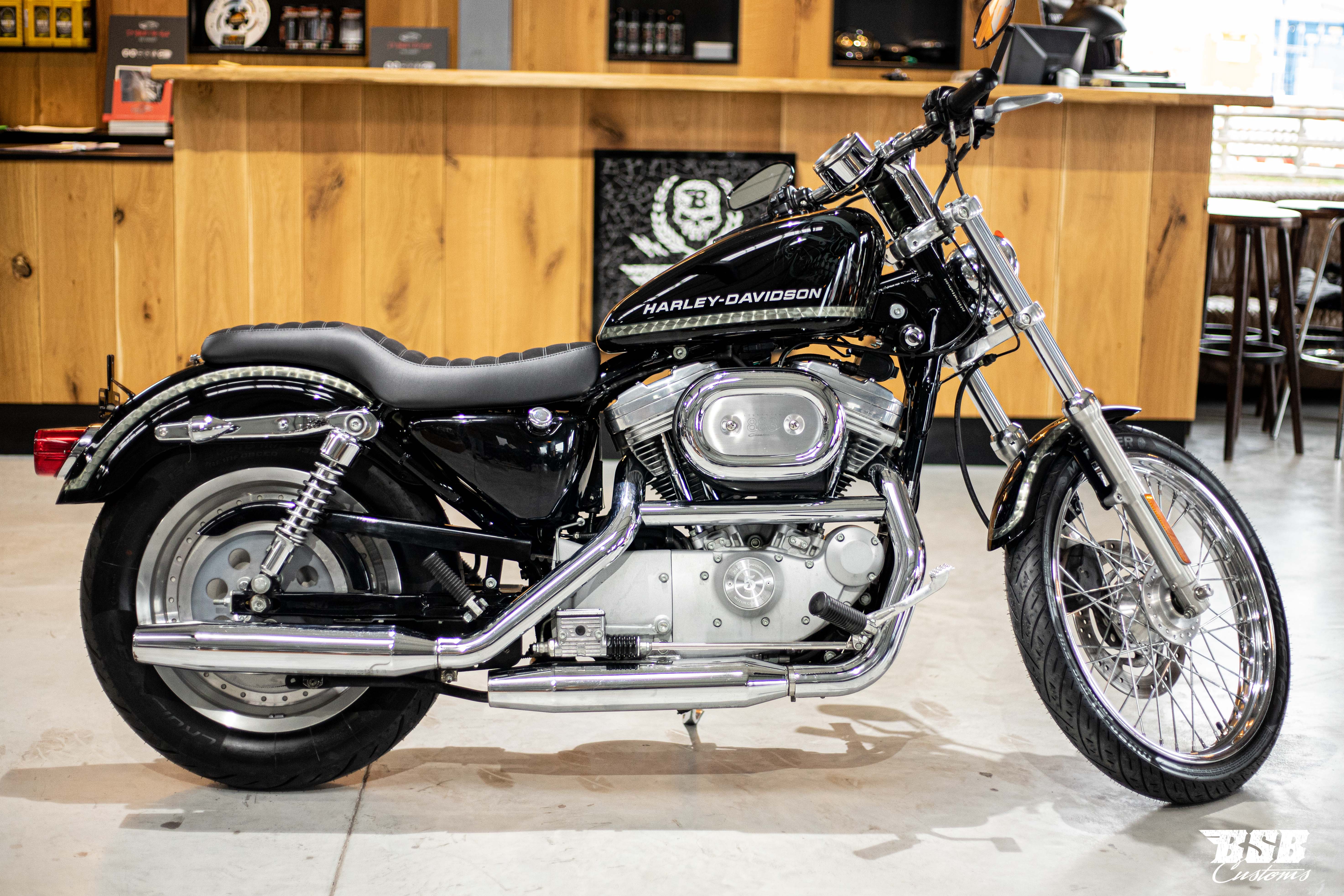 _MG_8795 2000 Harley Davidson XL 883 Hugger im Bestzustand + Garantie ( Intec Vers.)