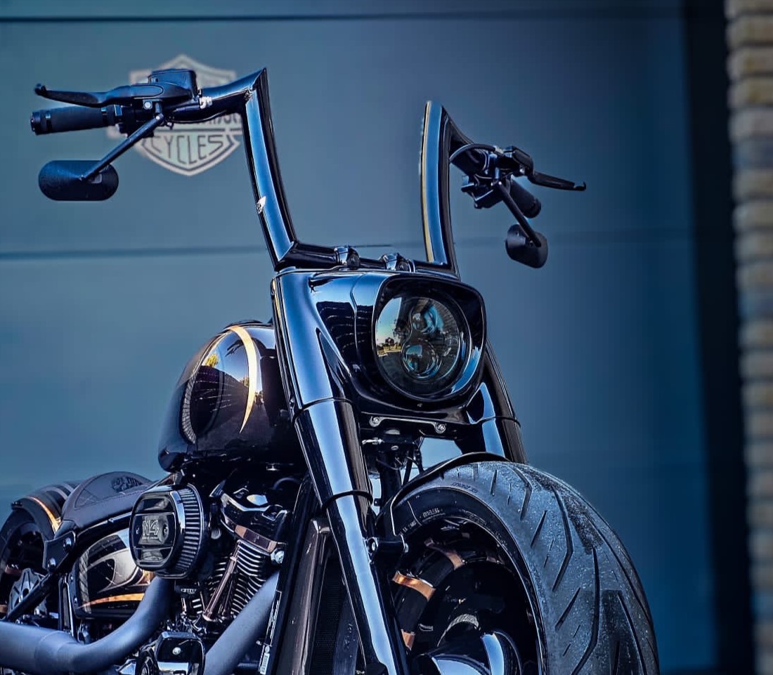 LED SCHEINWERFER 5,75 Zoll E-geprüft Harley Davidson Dyna Softail