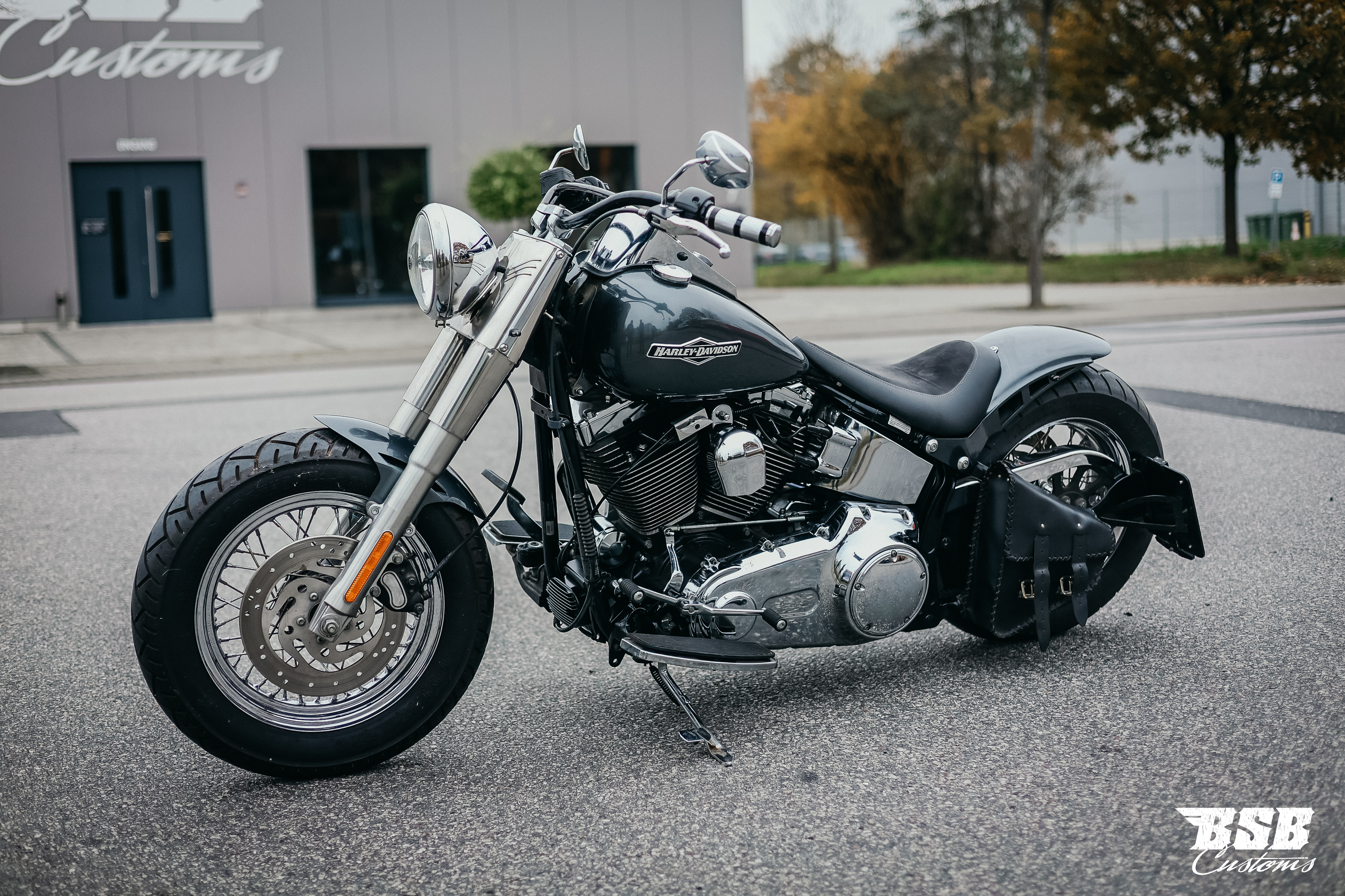 2007 Harley Davidson Heritage Softaim mit 200 Umbau und MCJ Anlage 