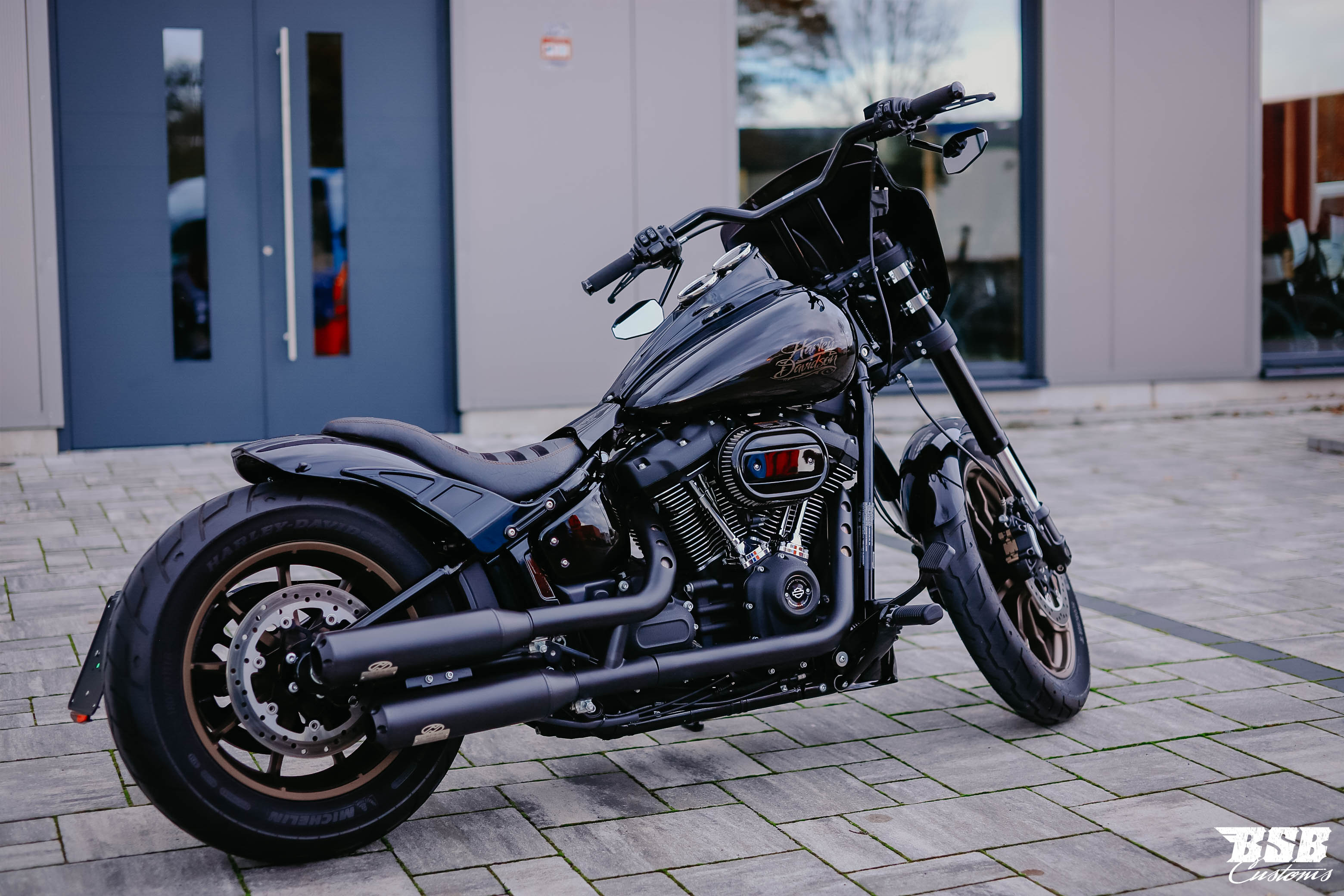 HARLEY-DAVIDSON M8 SOFTAIL HECKFENDER "BOBBSTR" 2018-2023 FÜR 180-200 BREITREIFEN mit Gutachten !!!