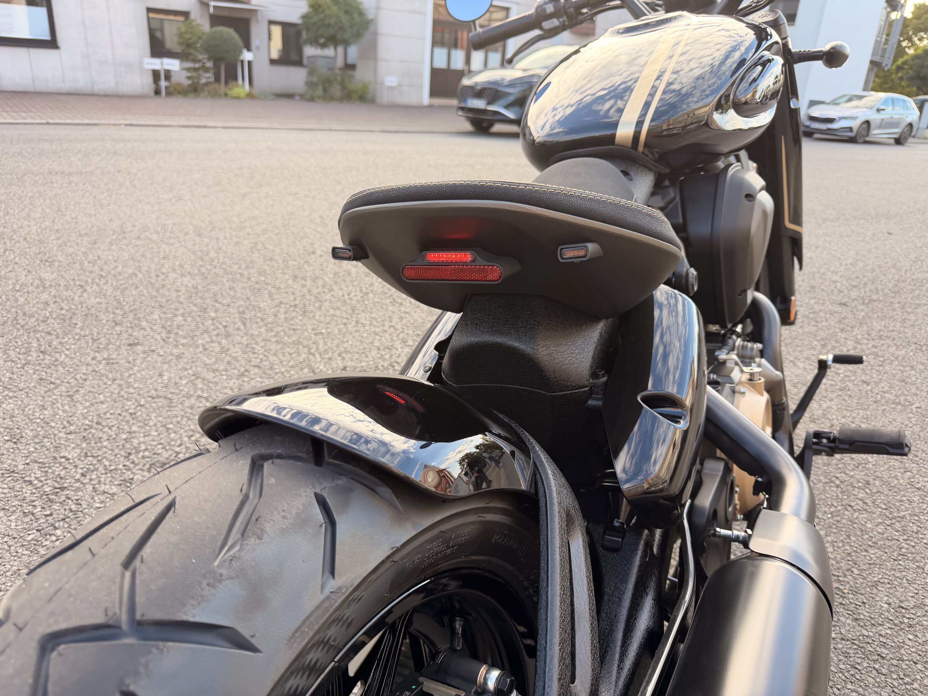  LED Blinker Set mit Fastline LED Blinkern für BENDA Napoleon Bob 500 