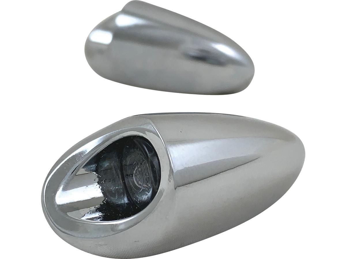 Neowise 3-in-1 Fender Strut Rücklicht / Blinker für Harley M8 Softail  CHROME