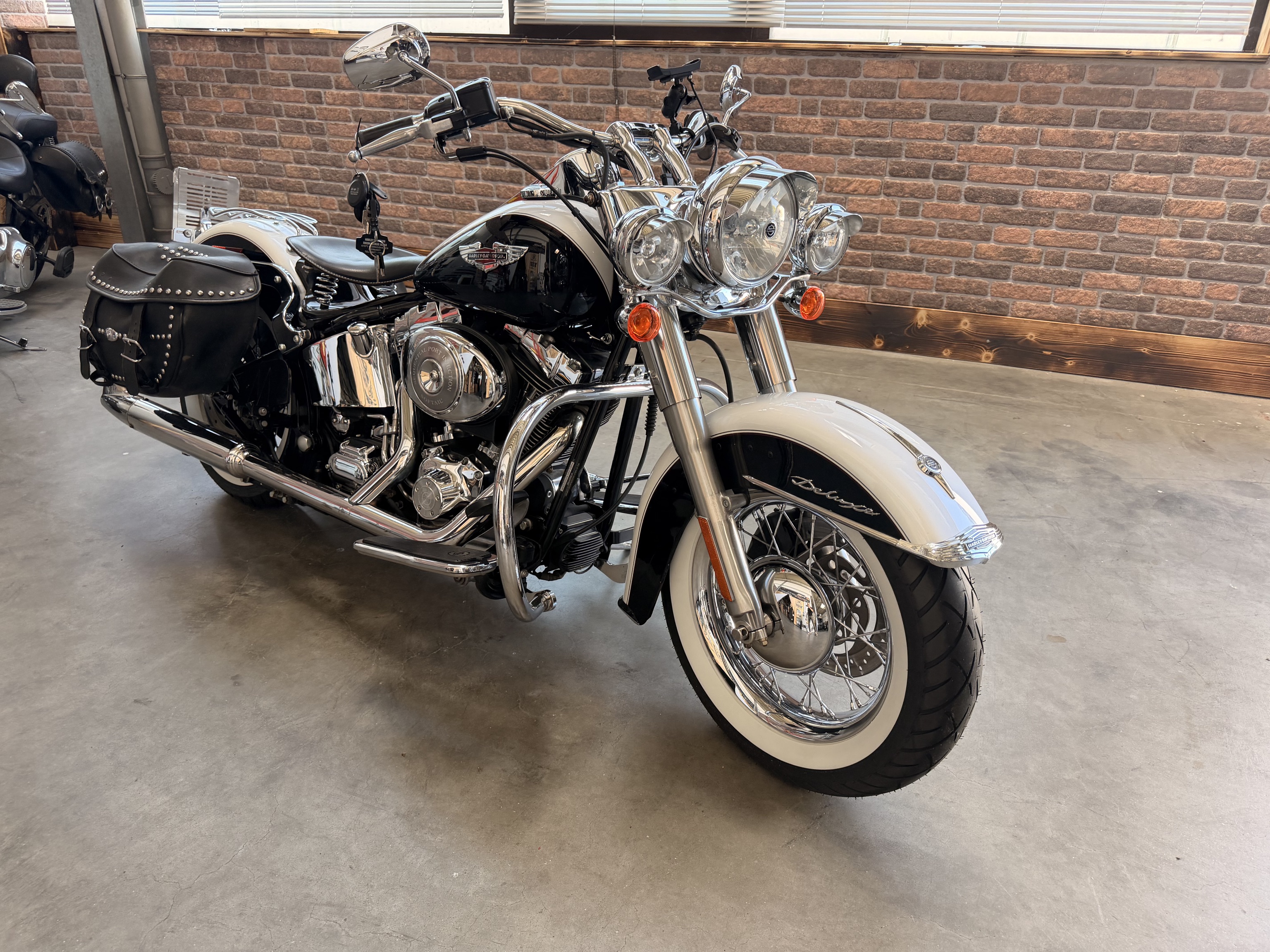 2005 Harley Davidson FLSTNi SOFTAIL DELUXE  5HD1 - TOP ZUSTAND -mit viel Zubehör bereits ab 195 EUR finanzieren 
