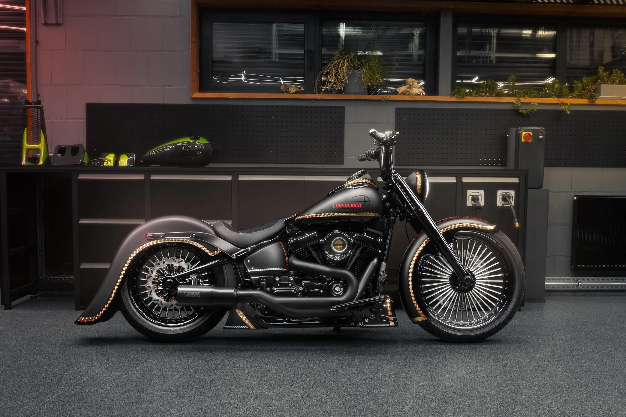 2025 - 2026 Softail Killer Bull 2" Fat Bars Entwickelt für Harley-Davidson mit 1,25" Risern inkl. GUTACHTEN 