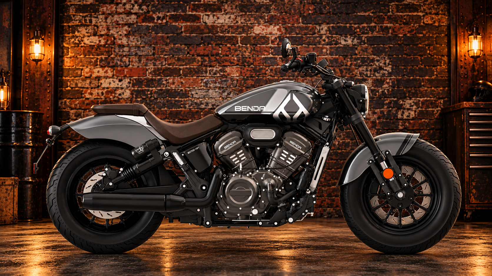 BENDA ROCK 707 Grey – 73 PS, E-Clutch & Luftfahrwerk | Neufahrzeug I  Sofort Verfügbar -  ab 150 EUR ohne Anzahlung finanzieren  
