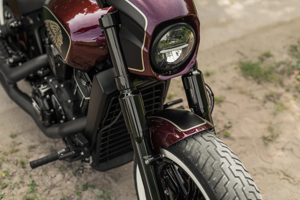 „Tomahawk“ Komplette Gabelabdeckungen für Indian Scout (ab 2015) „Tomahawk“ Komplette Gabelabdeckungen für Indian Scout (ab 2015)