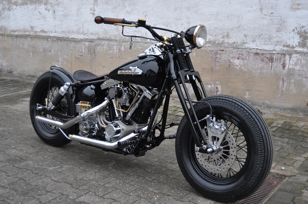 78´FX Shovel mit 113 S&S Motor, BSB Customs Umbau