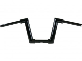 Santee 2" Str8UP Handlebar Medium 280 mm Schwarz Pulverbeschichtet für Harley-Davidson Softail – Hydraulik Kupplung & Throttle By Wire