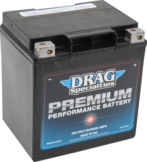 Drag Specialties GYZ32HL (EU) Hochleistungs‑AGM Ersatzbatterie für Harley Davidson Touring (ab Baujahr 1997)