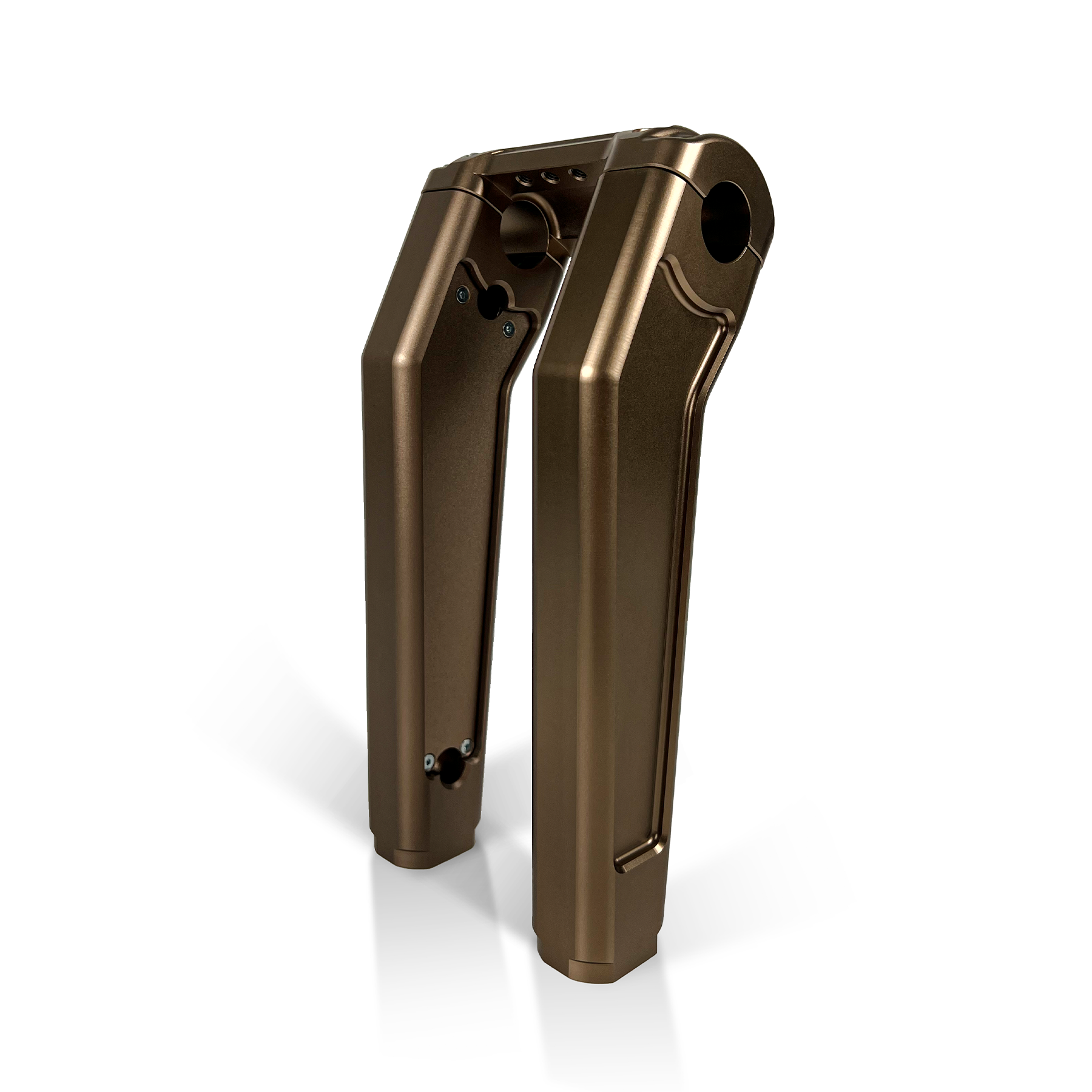 HeinzBikes® PERFORMANCE ClubStyle Riser 7" – Bronze – für Harley‑Davidson® (1" & 1,25" Klemmung)