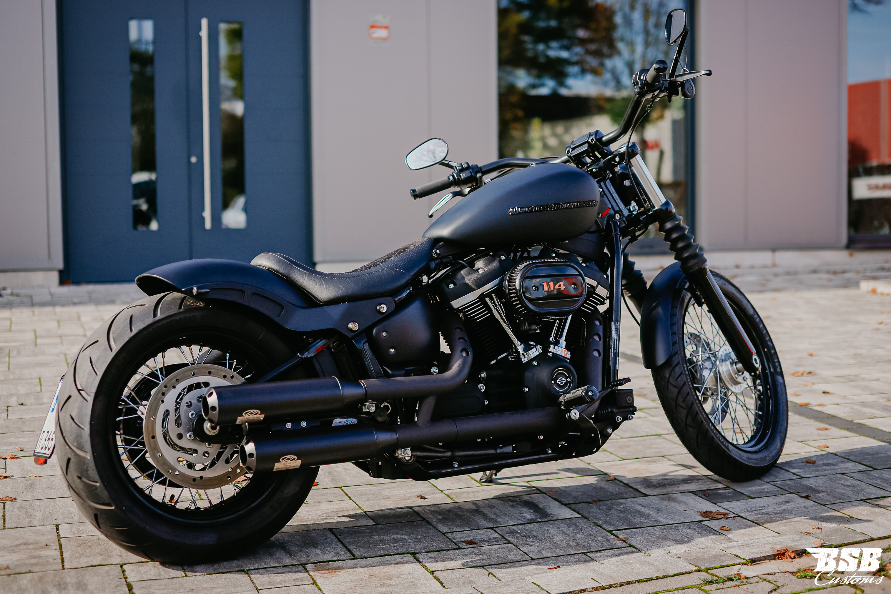 2020 Harley Davidson FXBB Softail Milwaukee-Eight mit 200 Umbau/ Jekill&Hyde + Garantie