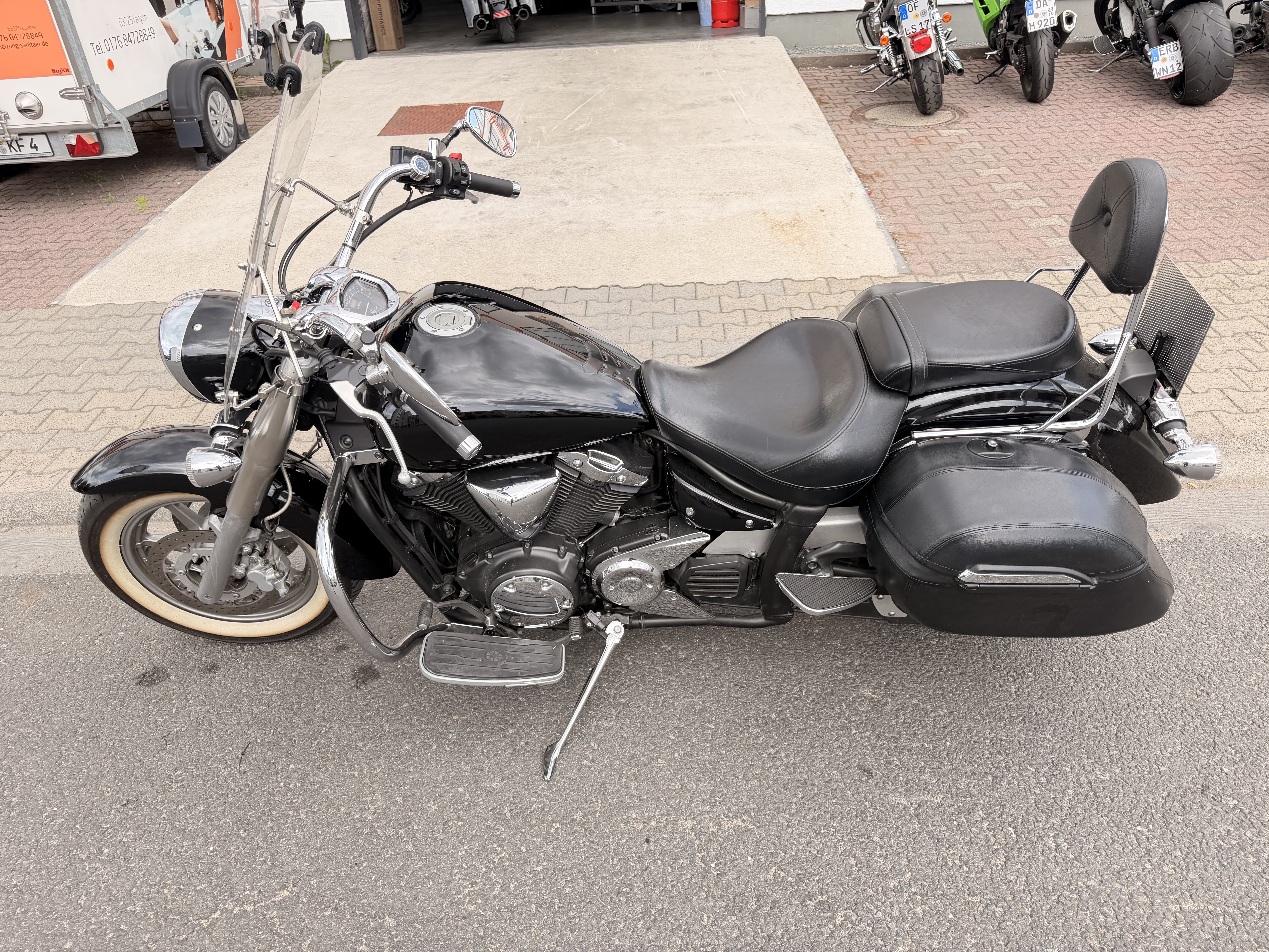 Yamaha XVS 1300 Midnight Star – Top Zustand | Zubehör | 12 Monate Garantie