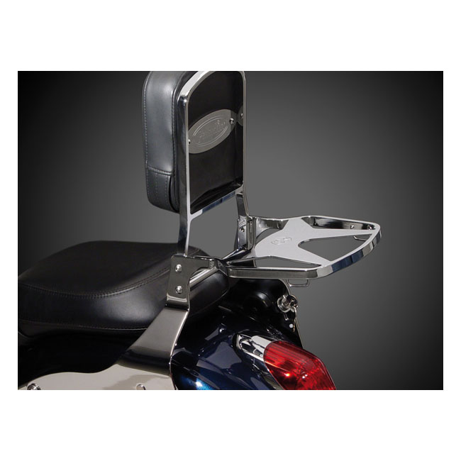 NC Paladin® Gepäckträger Chrom für Honda, Indian, Kawasaki, Suzuki & Yamaha