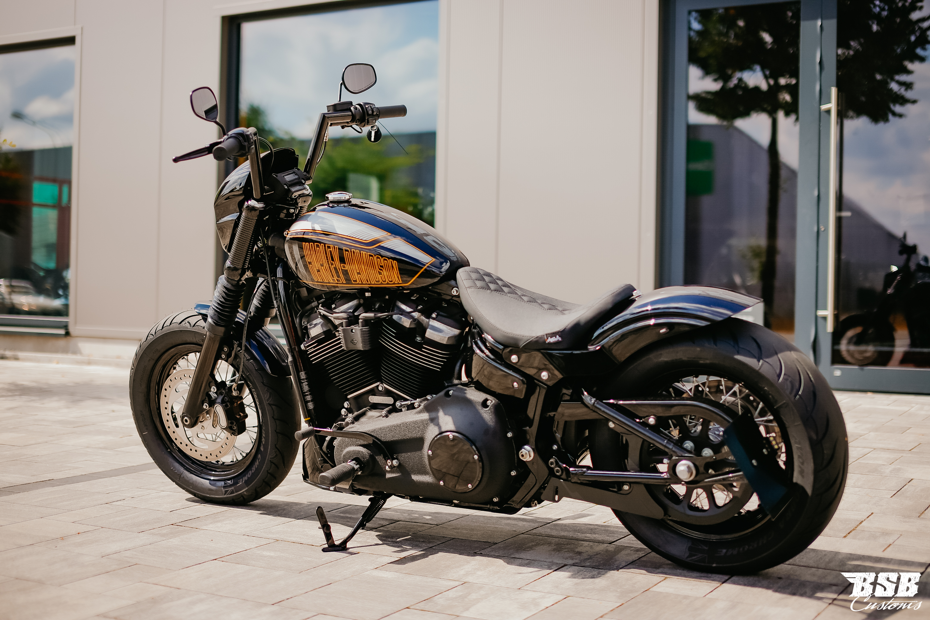 2020 Harley Davidson FXBB Street Bob 200er Umbau  + 12 Monate Garantie über INTEC