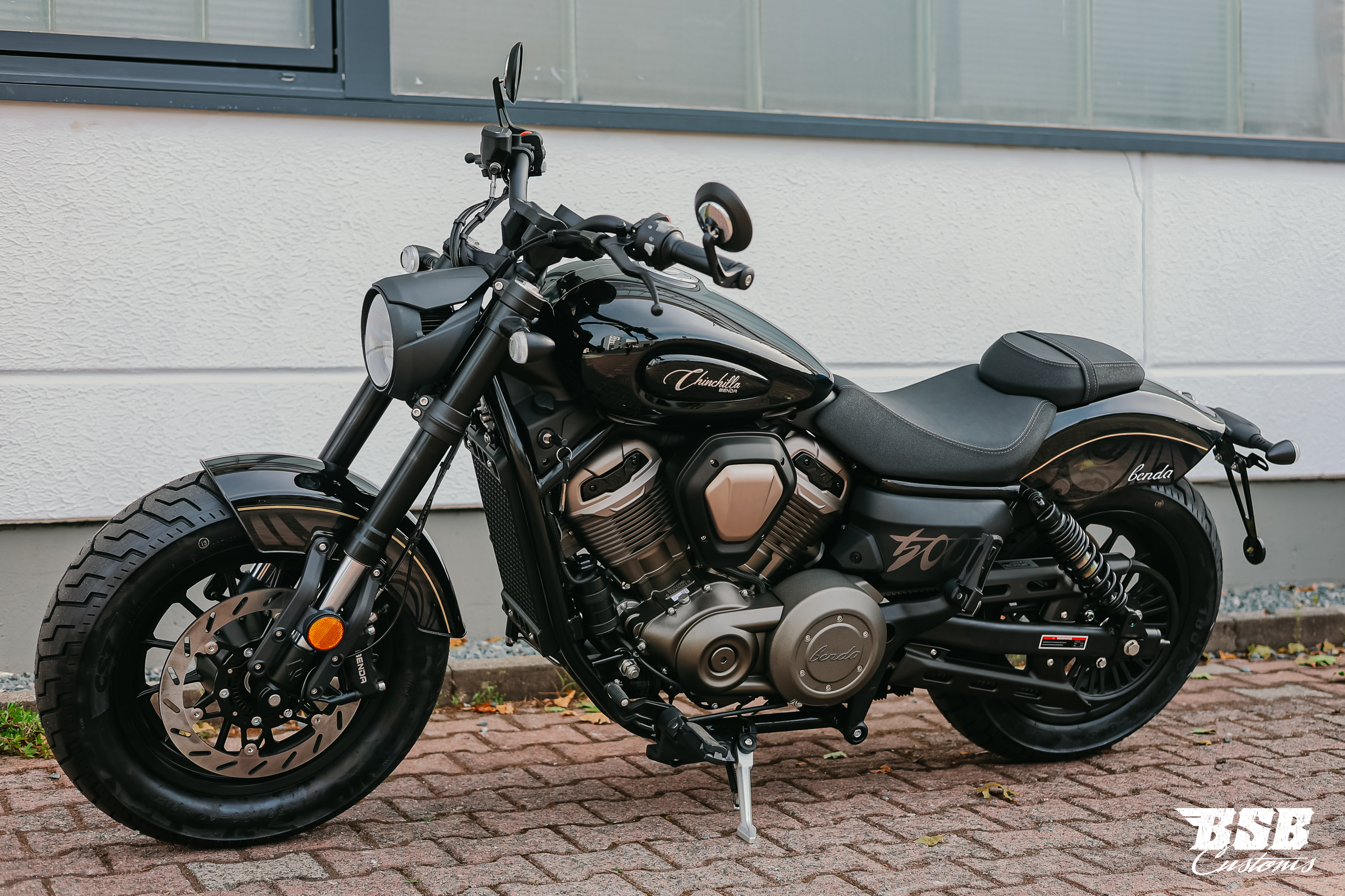 BENDA CHINCHILLA 500  / ABS / TCS / Slipper-Clutch / USD Gabel / Riemenantrieb / Sofort Verfügbar -  ab 130 EUR ohne Anzahlung finanzieren  