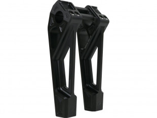 Kodlin 8" Universal Fastback Risers Schwarz Anodized 1" Harley-Davidson – Art.-Nr. 926405