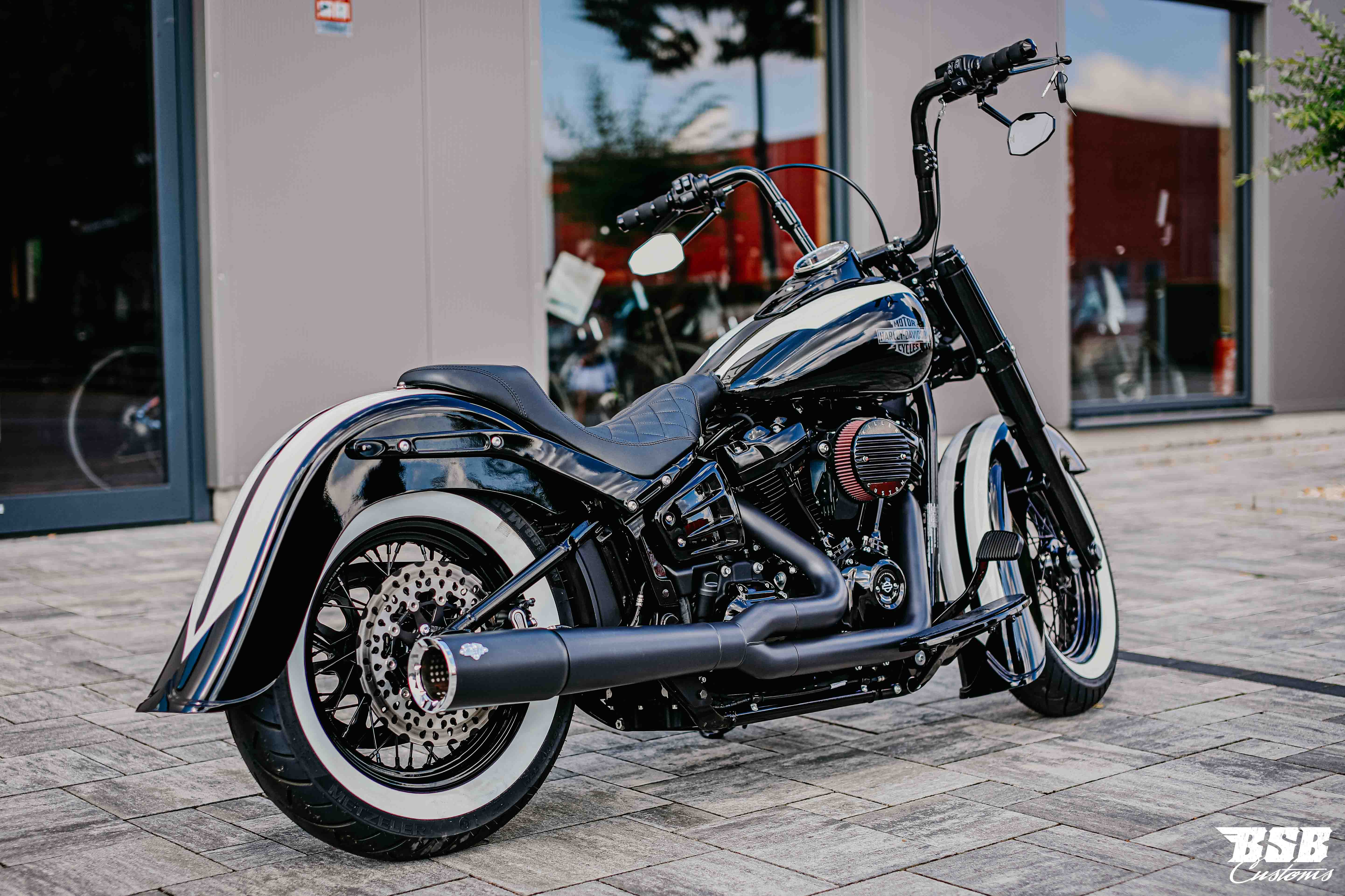 2021 Harley Davidson FLSL SLIM 107 CUI Chicano Umbau mit Jekill & Hyde Anlage ( bereits ab 300 EUR finanzieren*)