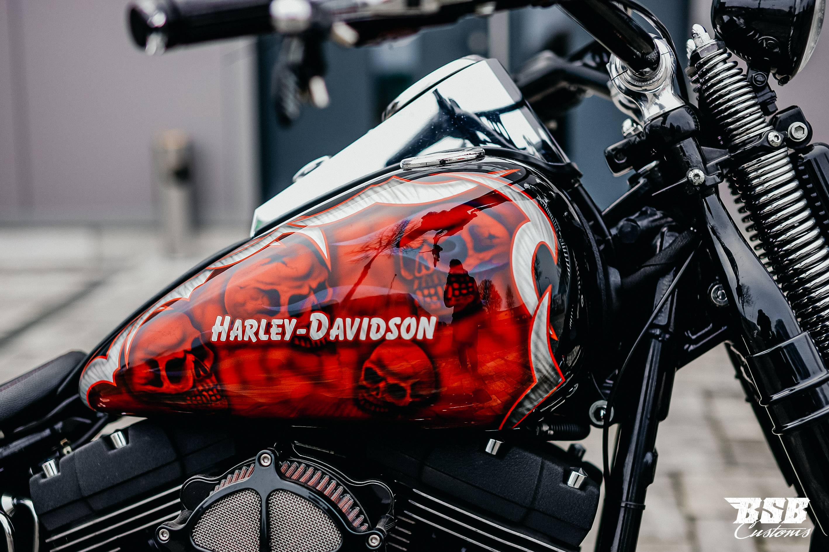 2007 Harley Davidson Heritage Springer Custom-umbau by BSB Customs 2007 Harley Davidson Heritage Springer Custom-umbau by BSB Customs