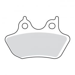 TRW Bremsbeläge Hinten – Gesintert Extra Weich für Harley-Davidson FXST / FLST / XL Sportster (2000–2007)