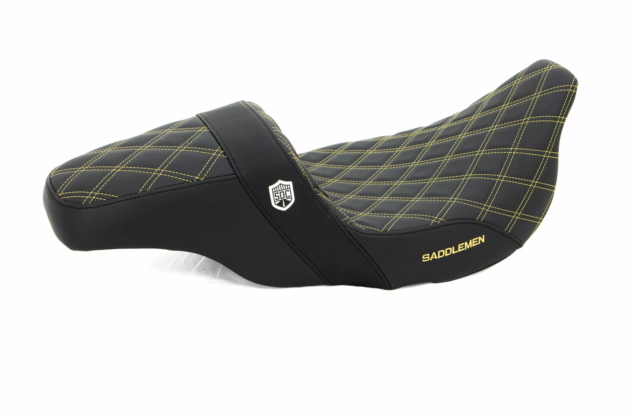 Saddlemen SDC Performance Sitz – GelCore™ Komfort für Harley-Davidson® Touring 2008-2023 Modelle "Gold-LS"  