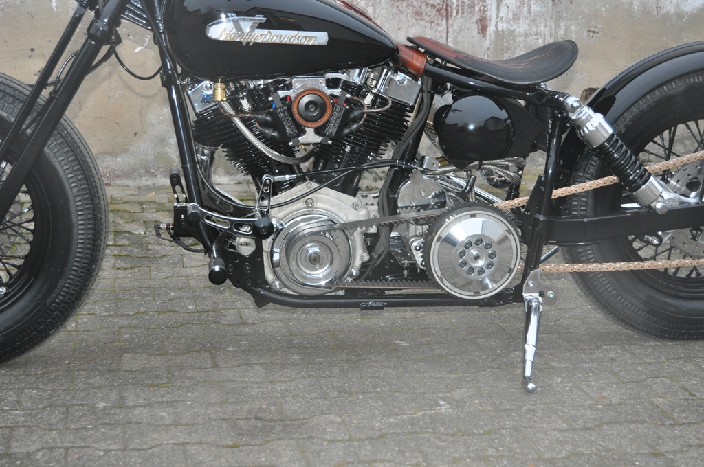 78´FX Shovel mit 113 S&S Motor, BSB Customs Umbau