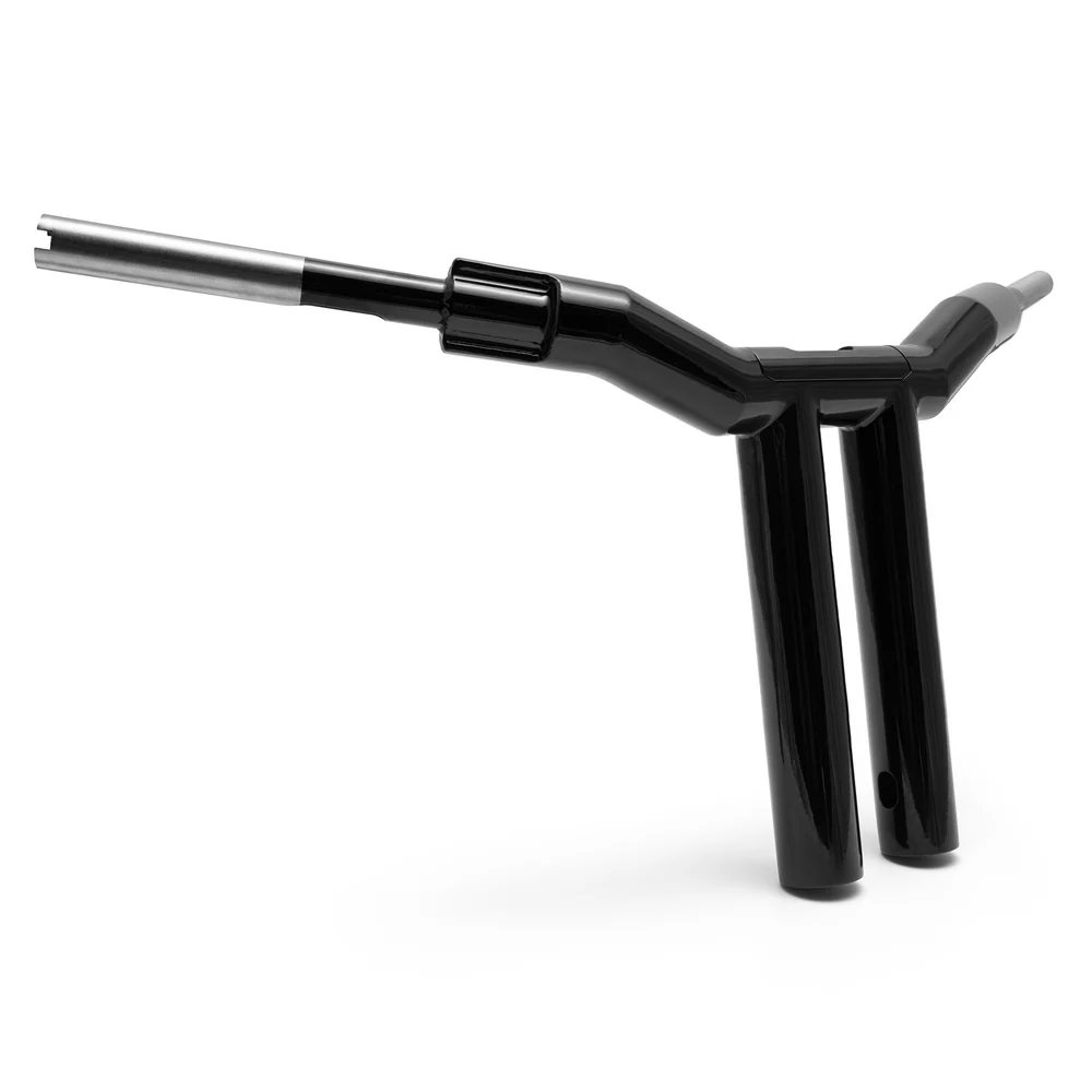 CHAMPION T-BAR MEGA – STEALTH VIEW EDITION – ein hochwertiger Custom-Lenker für Harley-Davidson Softail, Dyna und Sportster Modelle.