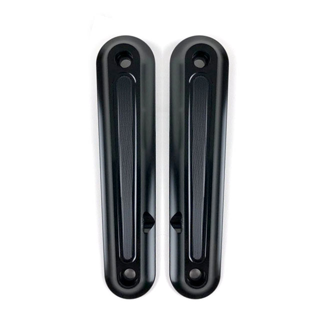 Kodlin Legit Elypse Frontblinker Schwarz mit DLR-Tagfahrlicht für Harley-Davidson FLT/Touring (94–24)