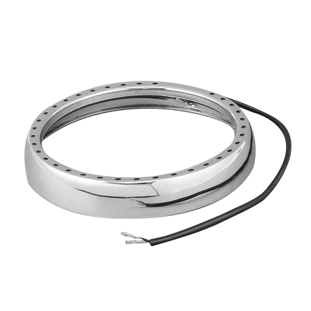 Lampenring 7" beleuchtet Headlight Trim Ring mit Licht – Legend Lives Forever für Touring, Electra Glide & Street Glide Lampenring 7" beleuchtet Headlight Trim Ring mit Licht – Legend Lives Forever für Touring, Electra Glide & Street Glide
