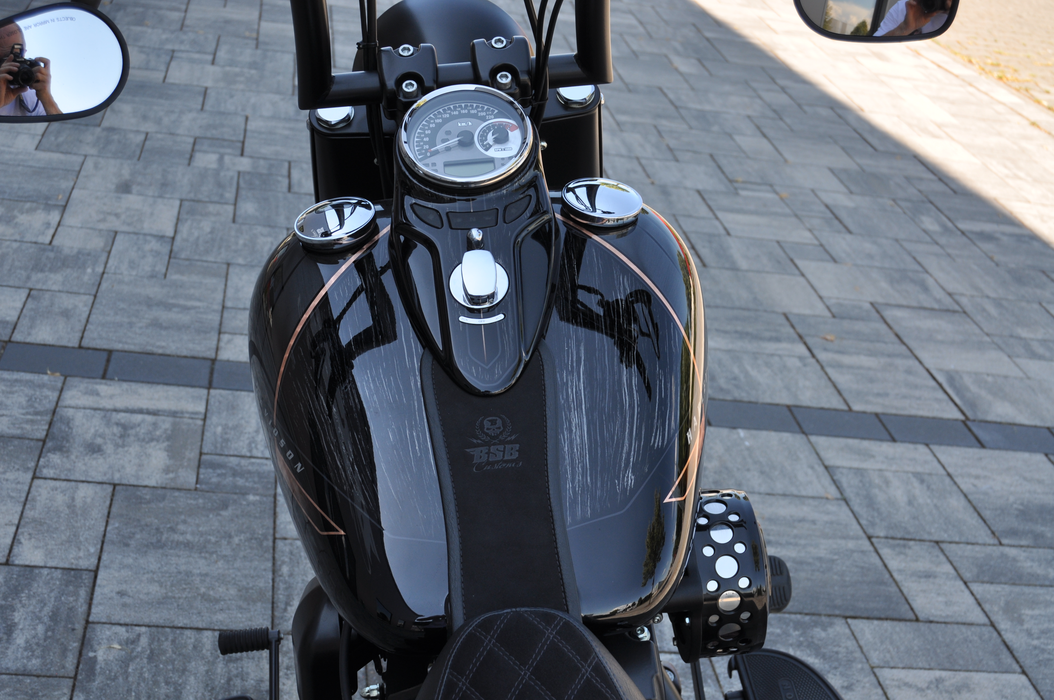 2015 Harley Davidson FAT BOY by BSB Customs Mega viele Extras und 12 Monate Garantie 