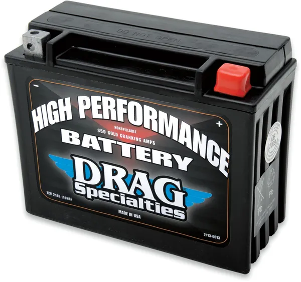 Drag Specialties YTX24HL (EU) Hochleistungs-AGM Ersatzbatterie für Harley Davidson Touring (1980–1996)