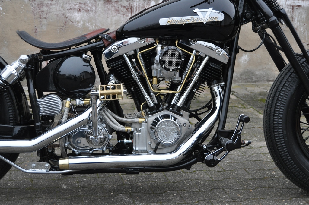 78´FX Shovel mit 113 S&S Motor, BSB Customs Umbau