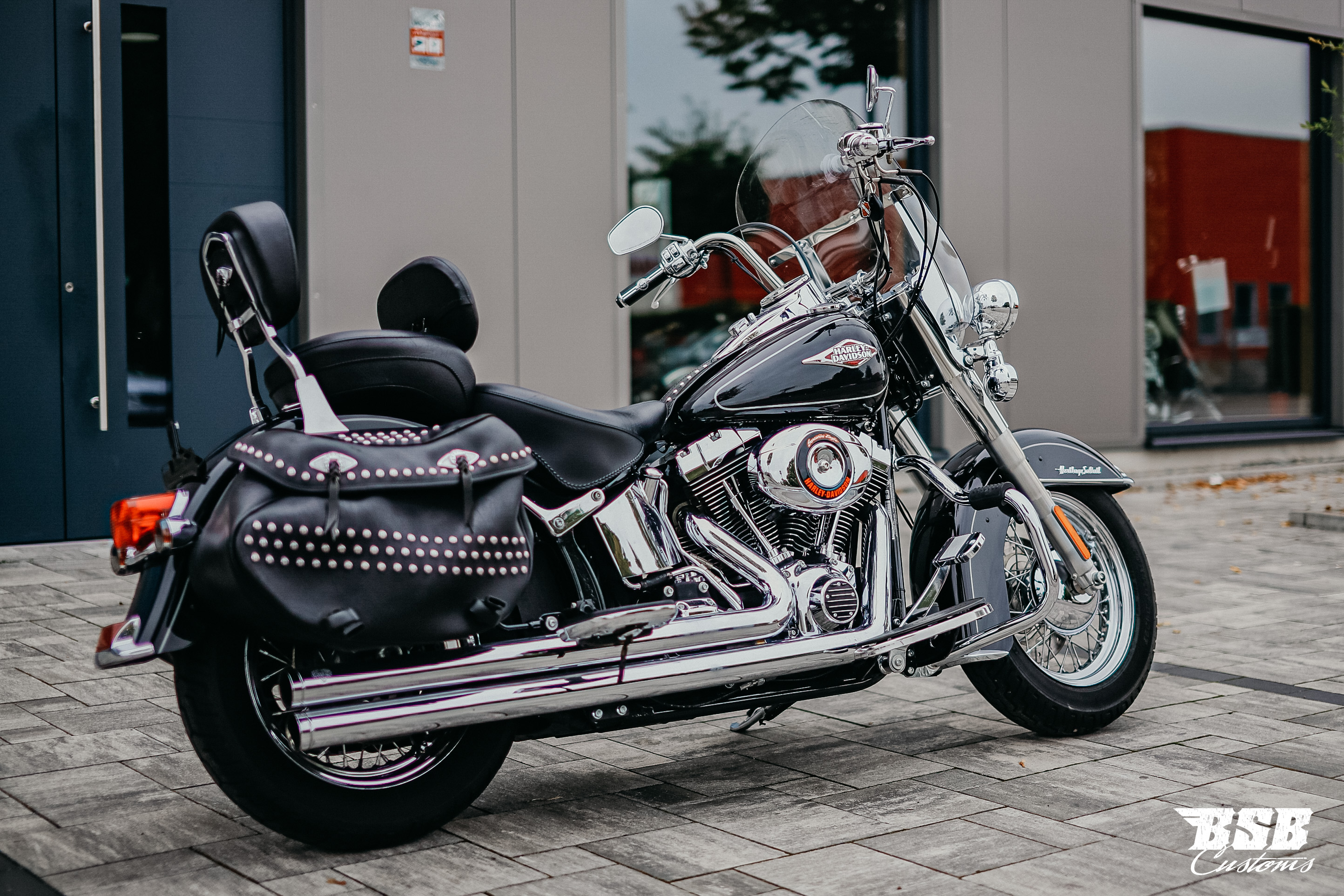 _MG_7488 2013 FLSTC Heritage Softail Classic Top Zustand sehr viele Extras ab 200,- EUR finanzieren