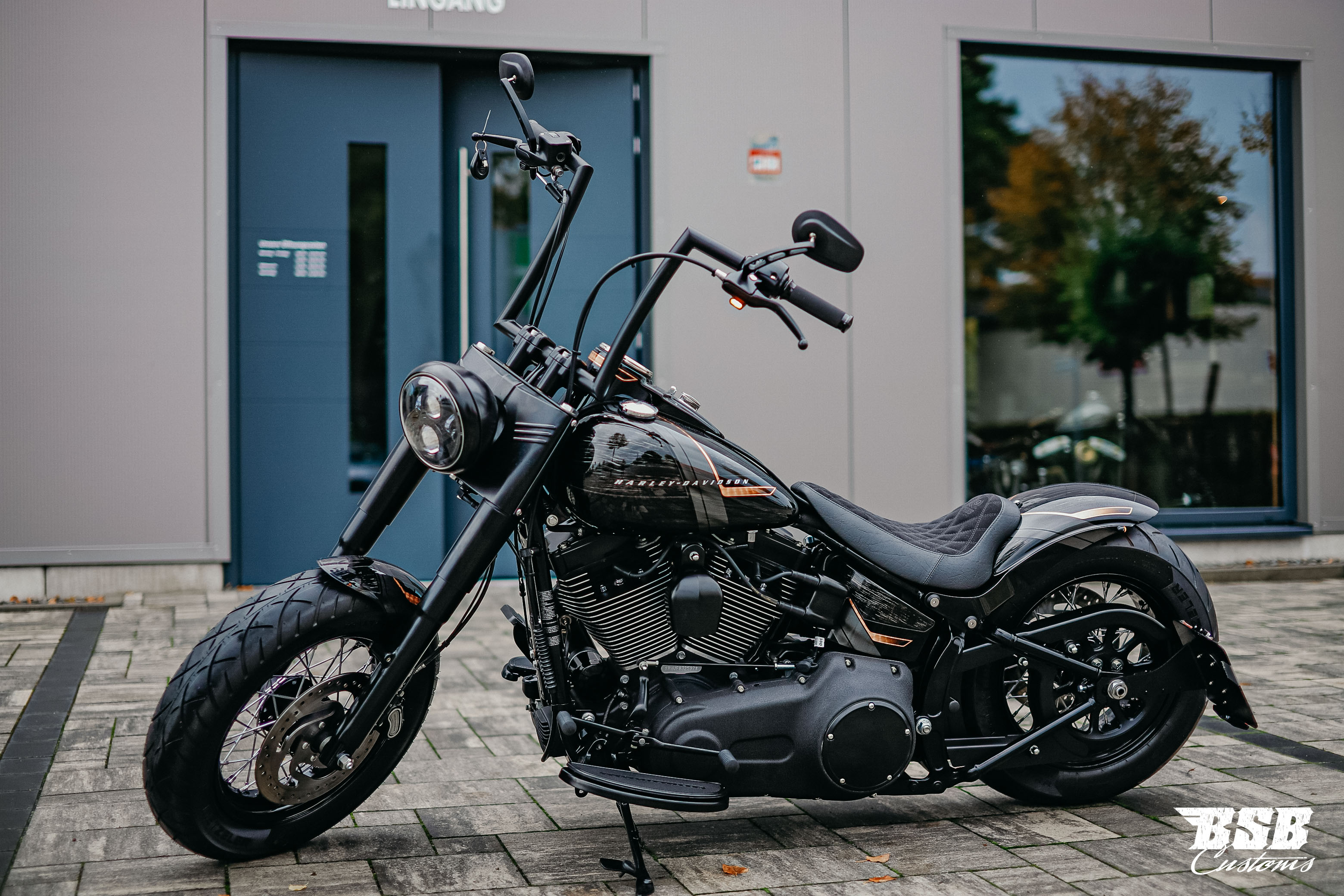 2015 Softail Heritage by BSB Customs mit Jekill & Hyde -- 24 Monate Garantie // ( ab 320,- EUR finanzieren*)