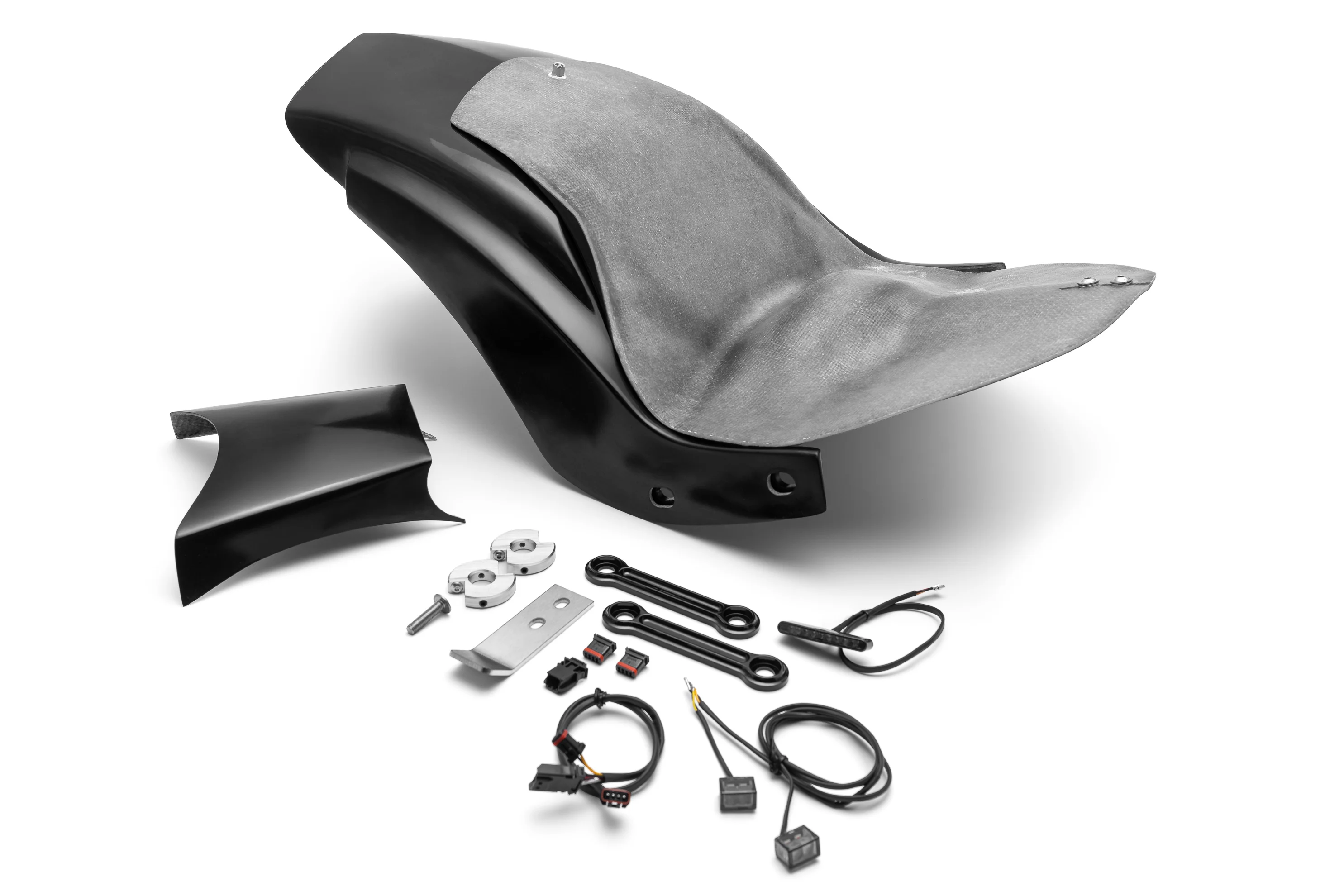 2018-2022 HARLEY-DAVIDSON BREAKOUT, FAT BOY, FXDR HECKFENDER-KIT "AVENGER" mit Support / TÜV GUTACHTEN