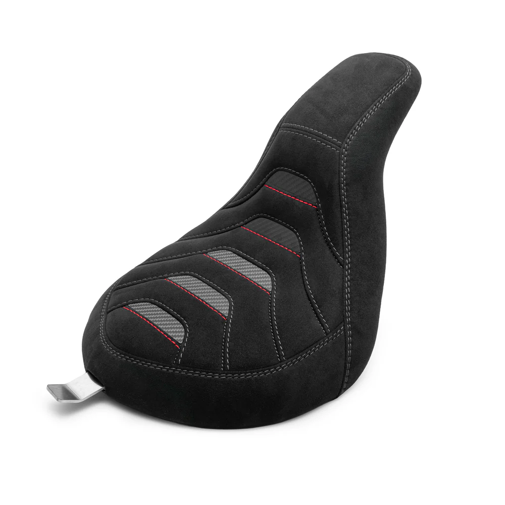 Carbon SS Custom Sitzbank für Harley-Davidson Softail (2018–2026) – passend für Bobbstr & Rodstr Fender