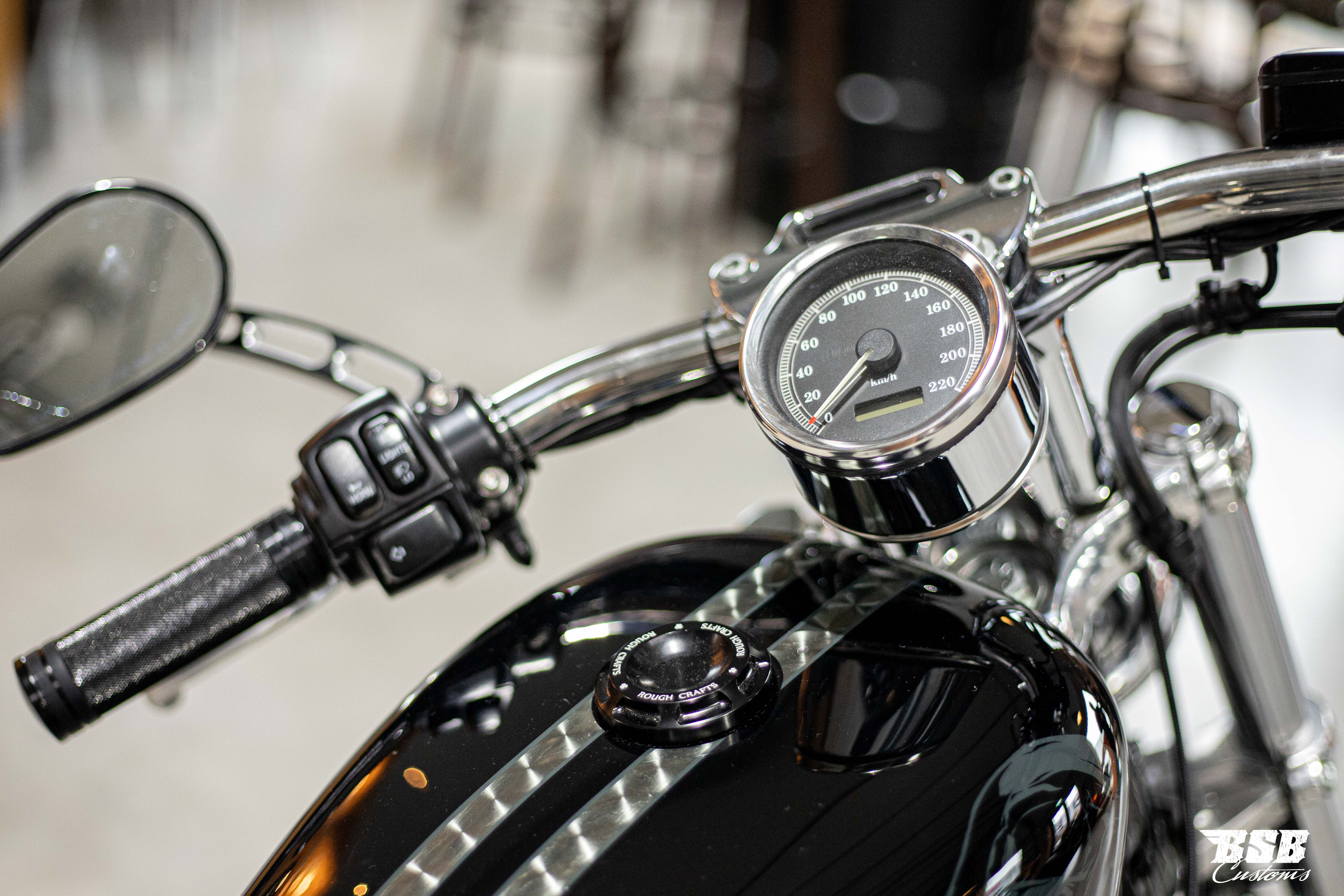 _MG_8786 2000 Harley Davidson XL 883 Hugger im Bestzustand + Garantie ( Intec Vers.)