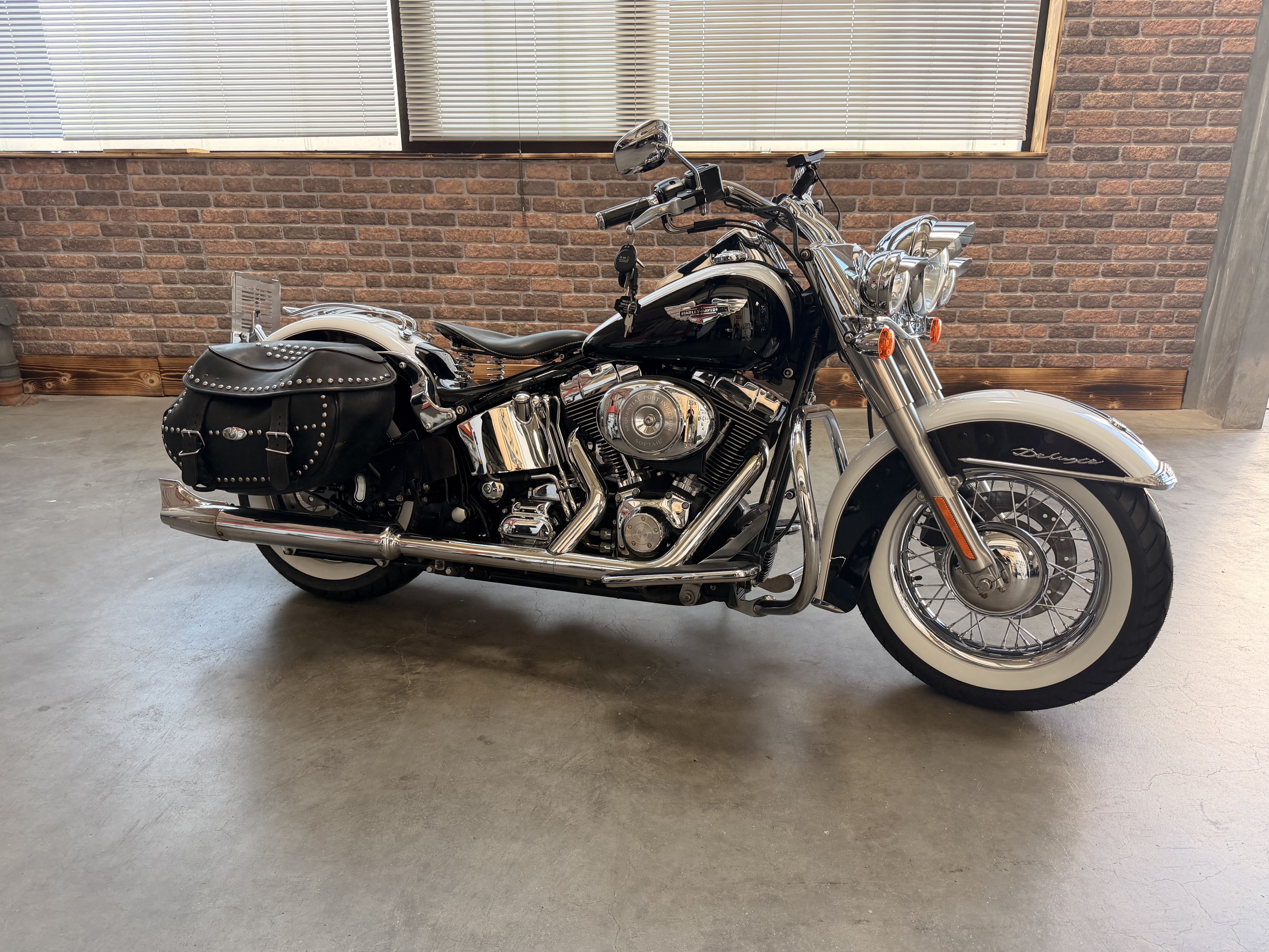 2005 Harley Davidson FLSTNi SOFTAIL DELUXE  5HD1 - TOP ZUSTAND -mit viel Zubehör bereits ab 195 EUR finanzieren 