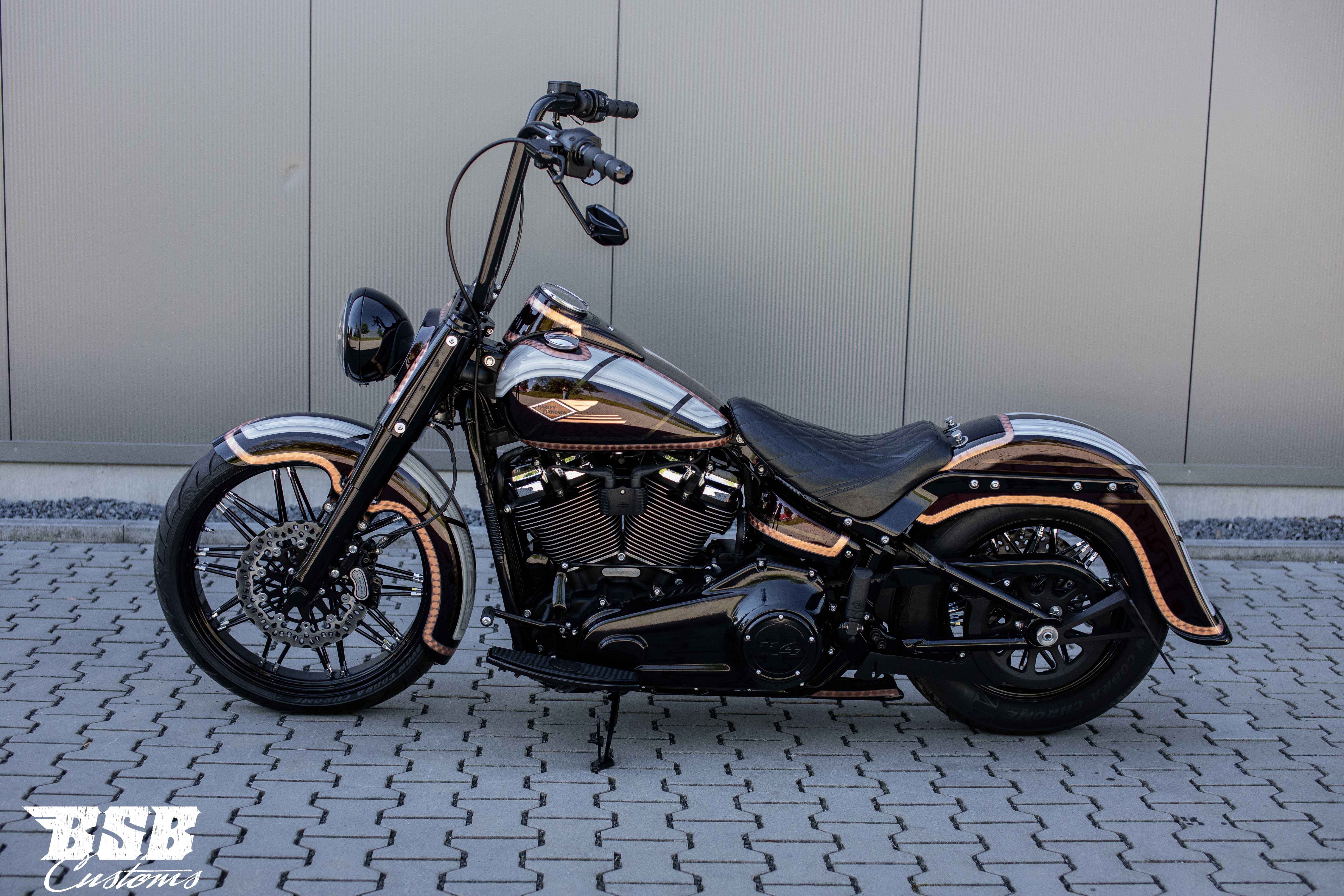 BSB Customs LED Scheinwerfer  Parts for Harley-Davidson® Motorcycles