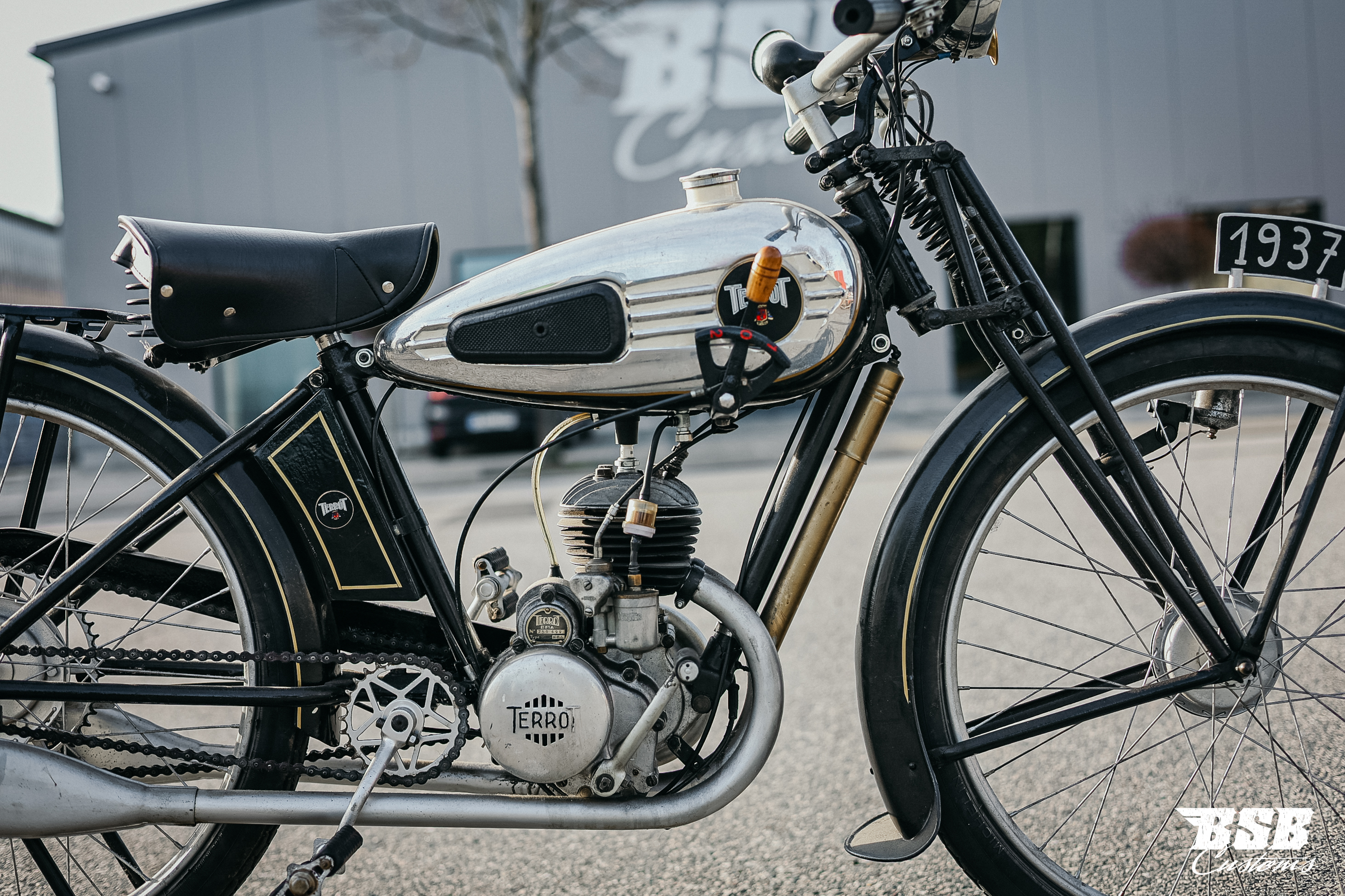 Terrot 125 – Baujahr 1937 – Seltener französischer Vorkriegs-Oldtimer