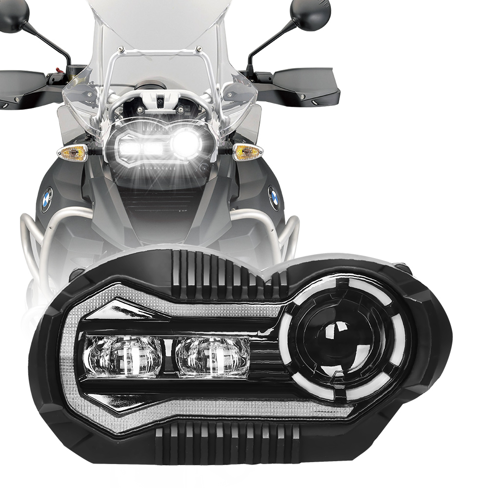 *NEW STYLE* LED für BMW R 1200 GS + R 1200 GS Adventure CE ZERTIFIKAT  (TÜV Süd)