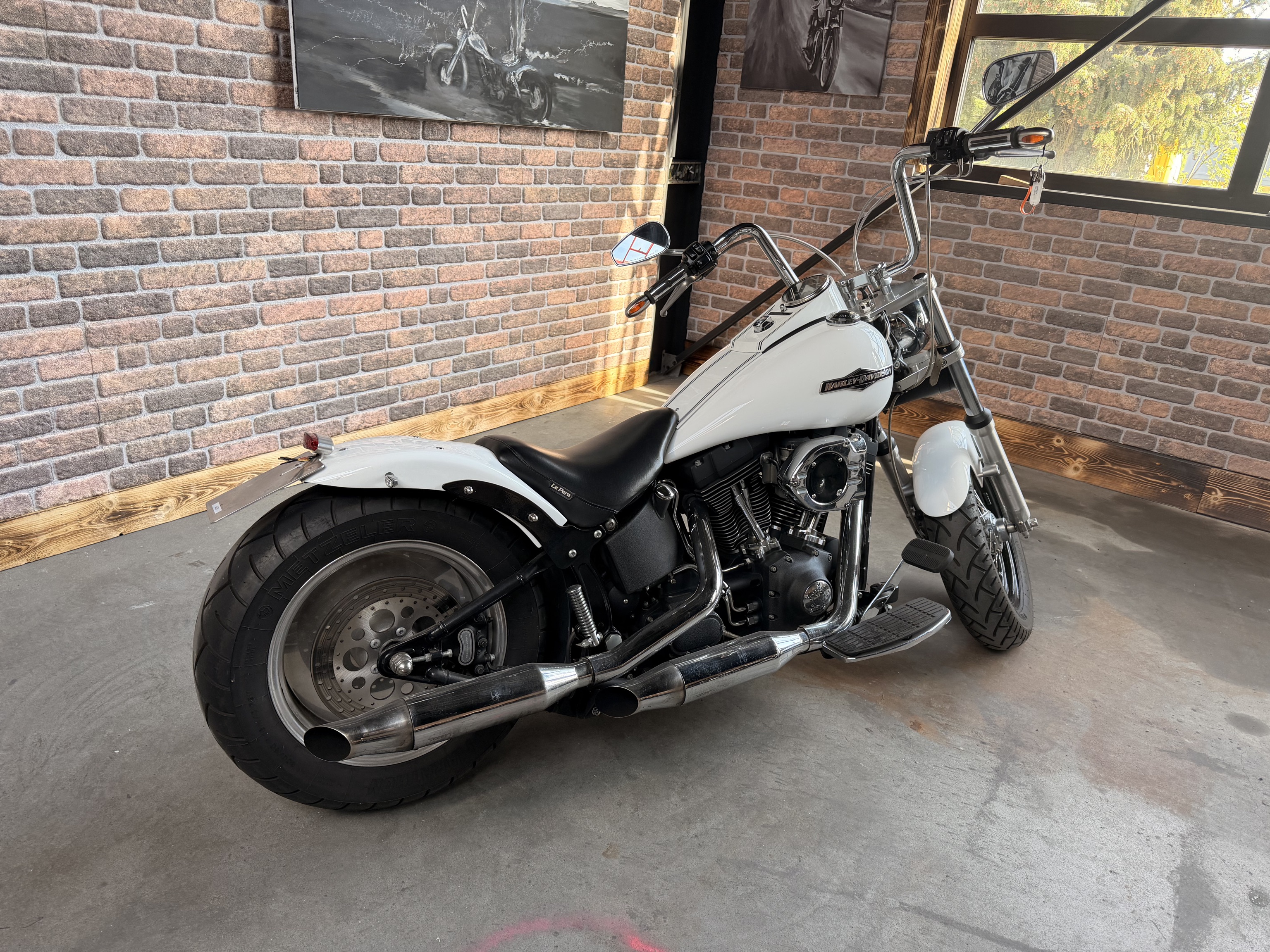 2000 Harley Davidson FXSTB Night Train mit "VERGASER" mit vielen Extras + 12 Monate Garantie 