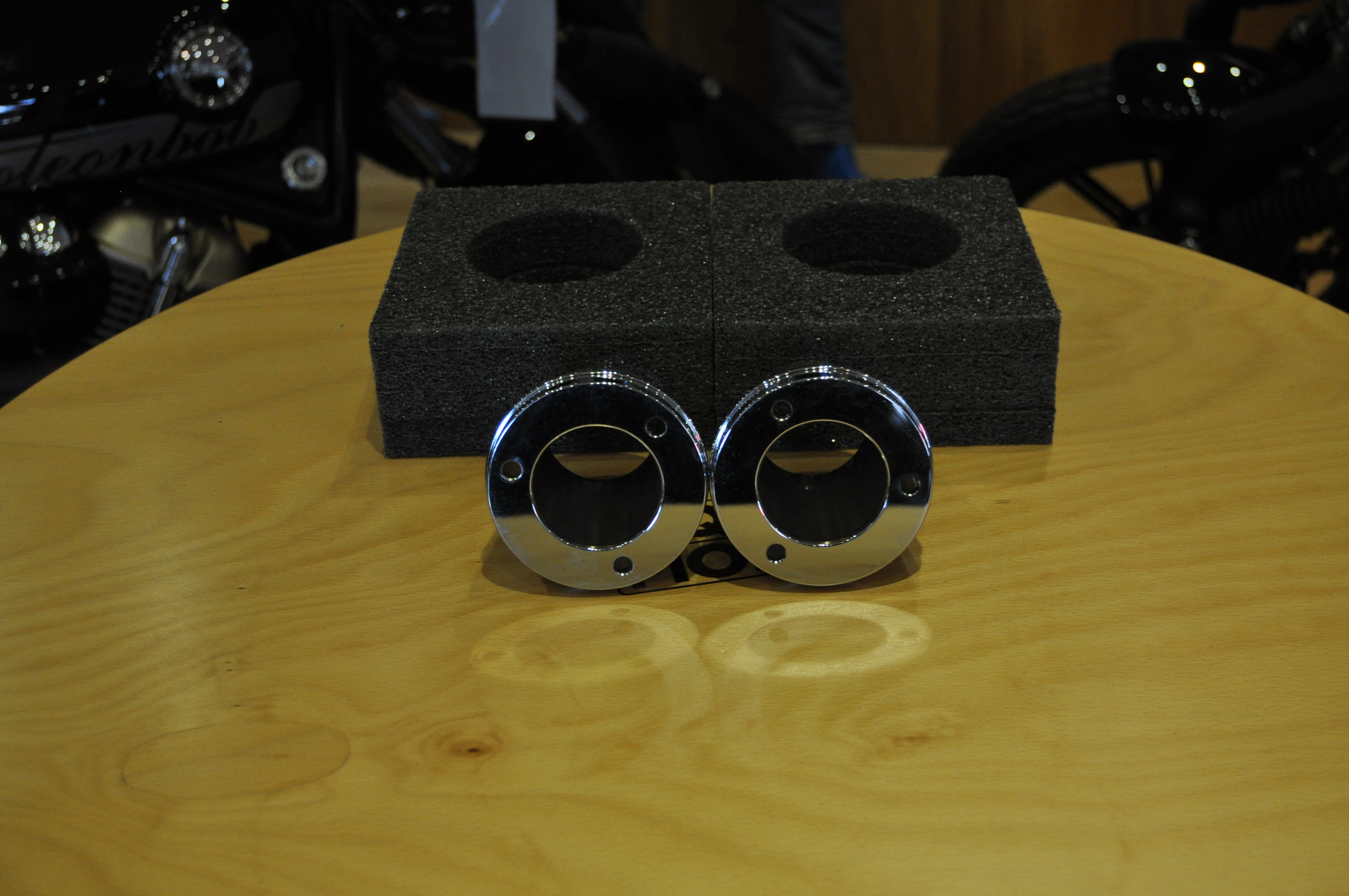 Jekill & Hyde Endkappe 3,5 Zoll  Chrom – Auspuff-Endstück für Harley-Davidson Modelle