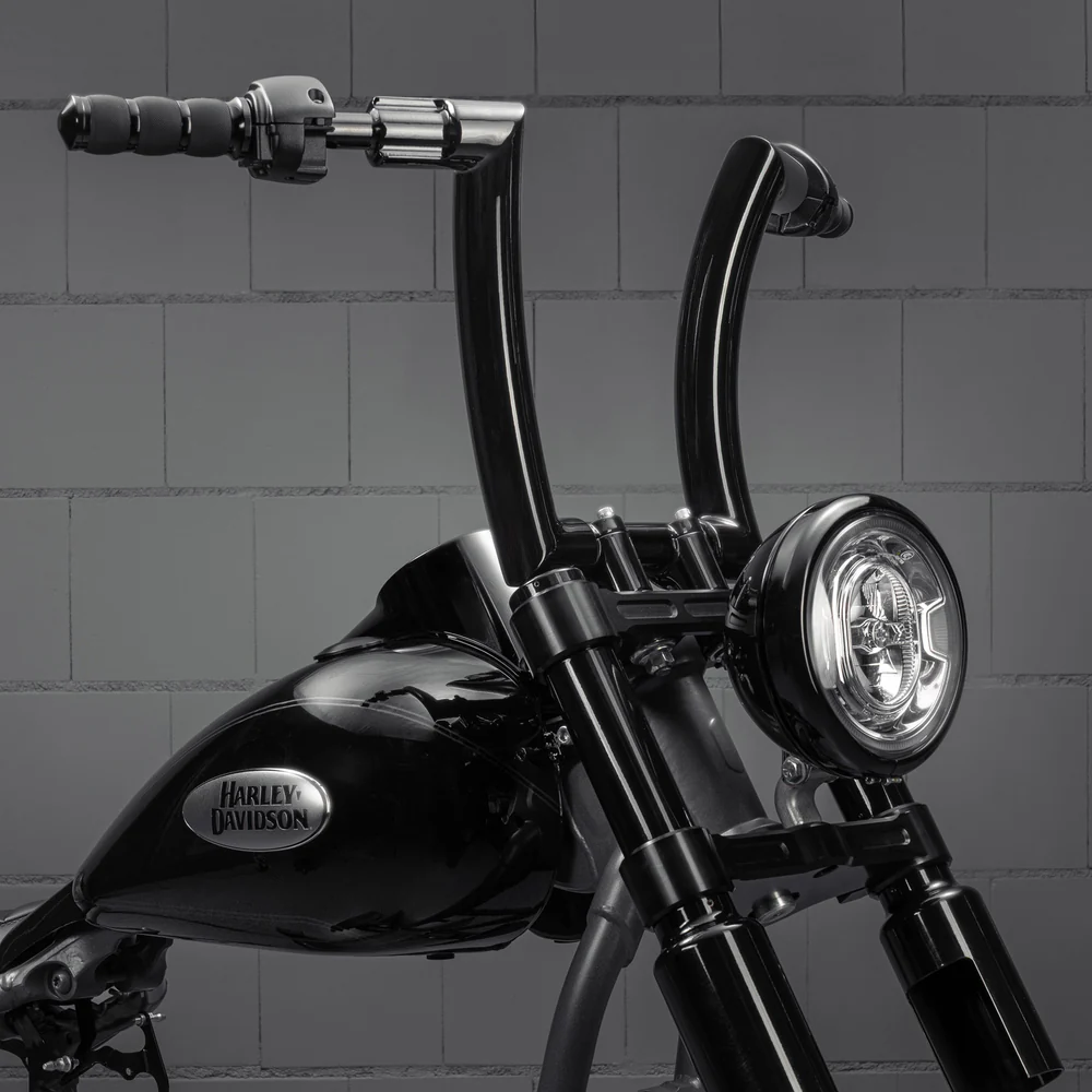 Monarch 2" Fat Bars – Entwickelt für Harleys mit 1" Risern incl. Gutachten !!!!