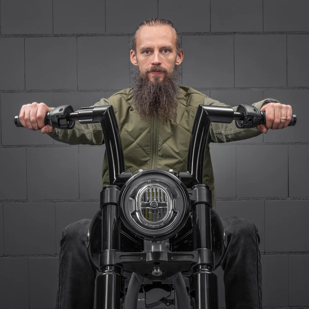 Monarch 2" Fat Bars – Entwickelt für Harleys mit 1" Risern incl. Gutachten !!!!