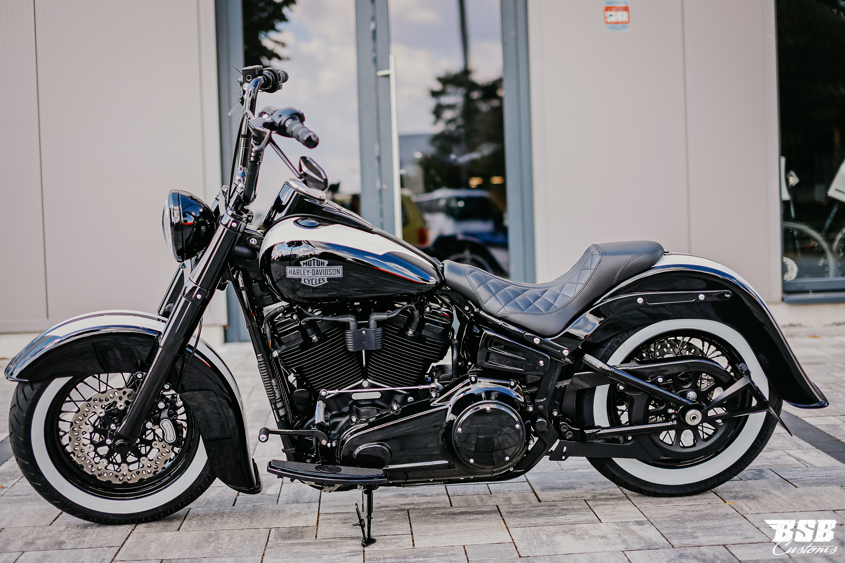 2021 Harley Davidson FLSL SLIM 107 CUI Chicano Umbau mit Jekill & Hyde Anlage ( bereits ab 300 EUR finanzieren*)