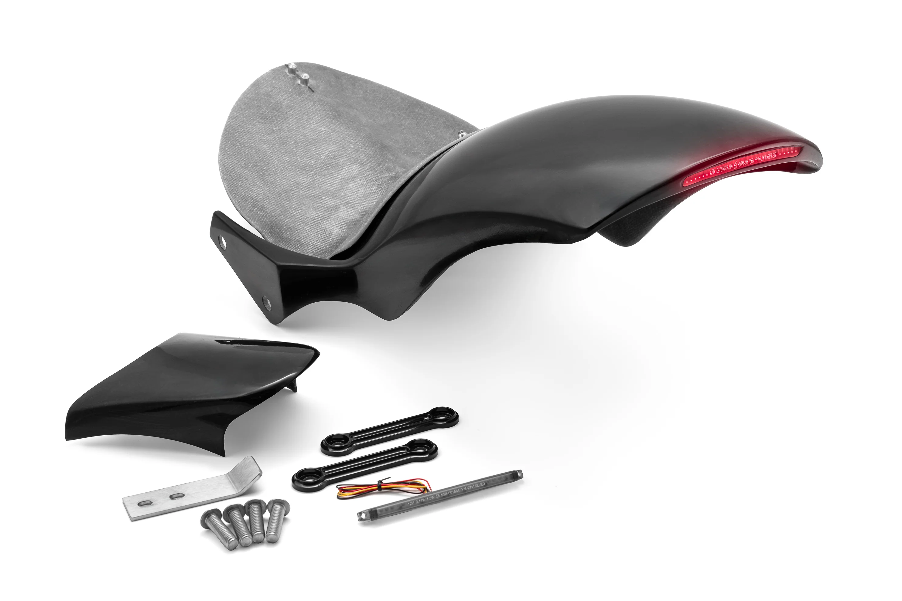 Killer Custom Short Oval Rear Fender für Harley-Davidson Softail Breakout FXBR / FXBRS 2018–2025 – Solo Heckfender für 240–260 Reifen